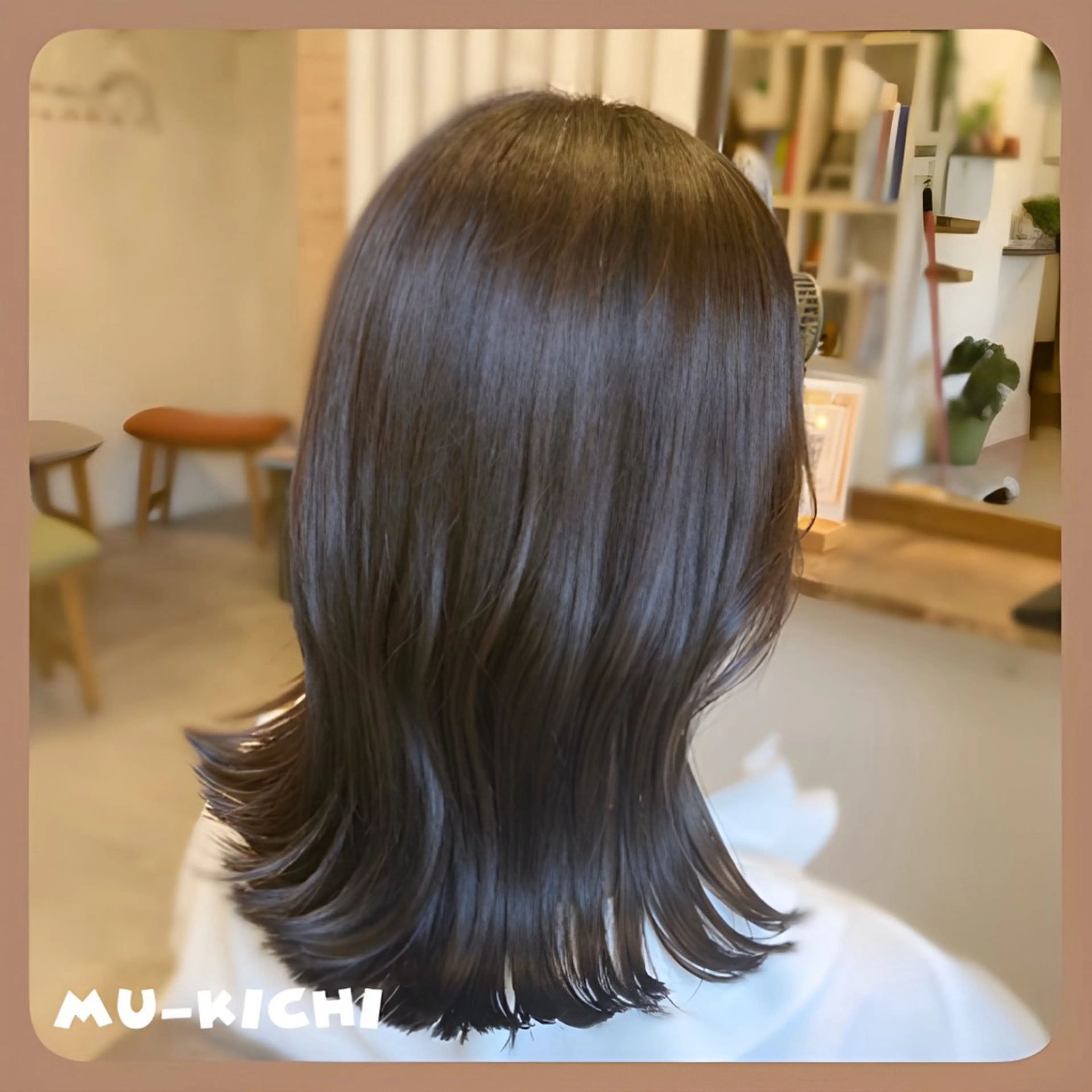 セミロング 撮影モデル募集中☆ オグリヤスエのヘアスタイル