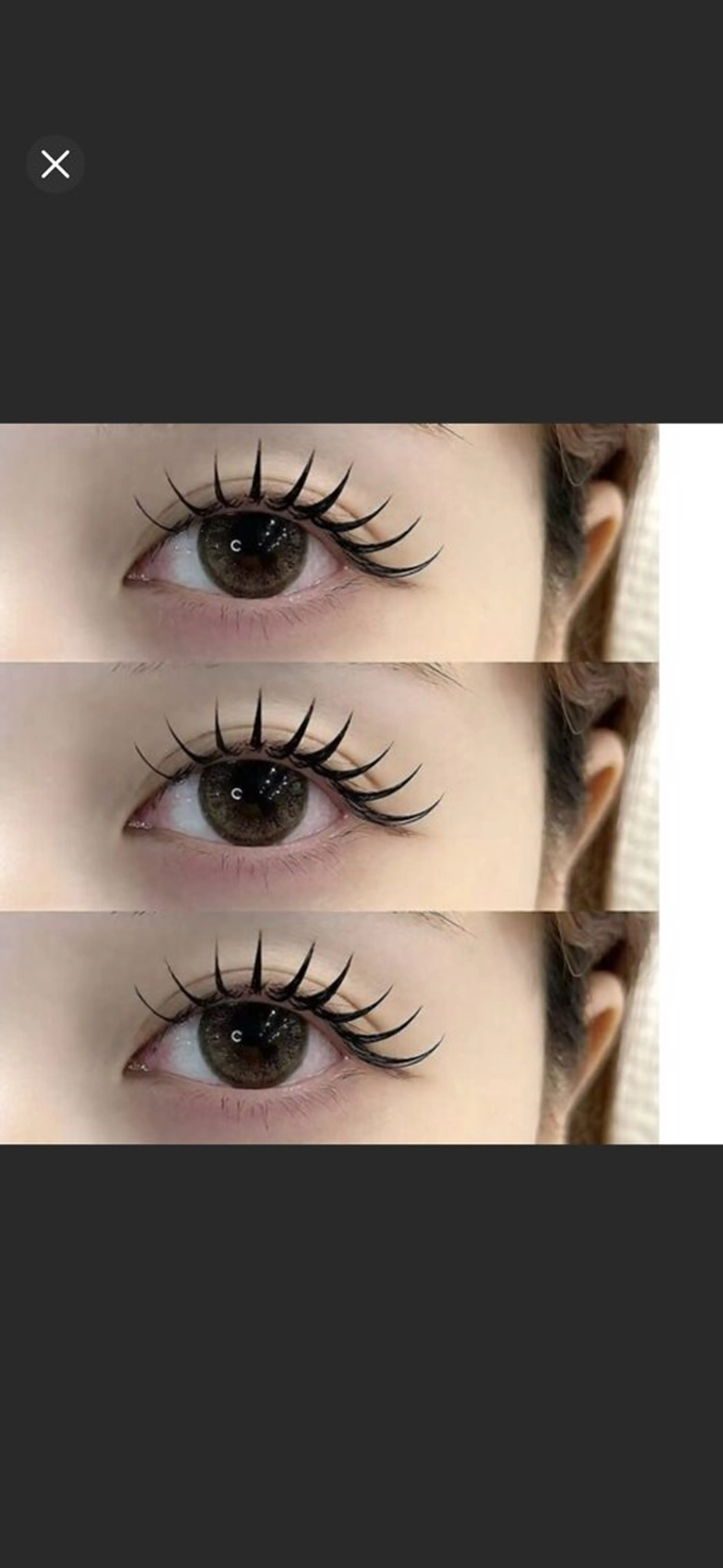 マツエク・マツパ 石井 澪のマツエク・マツパデザイン