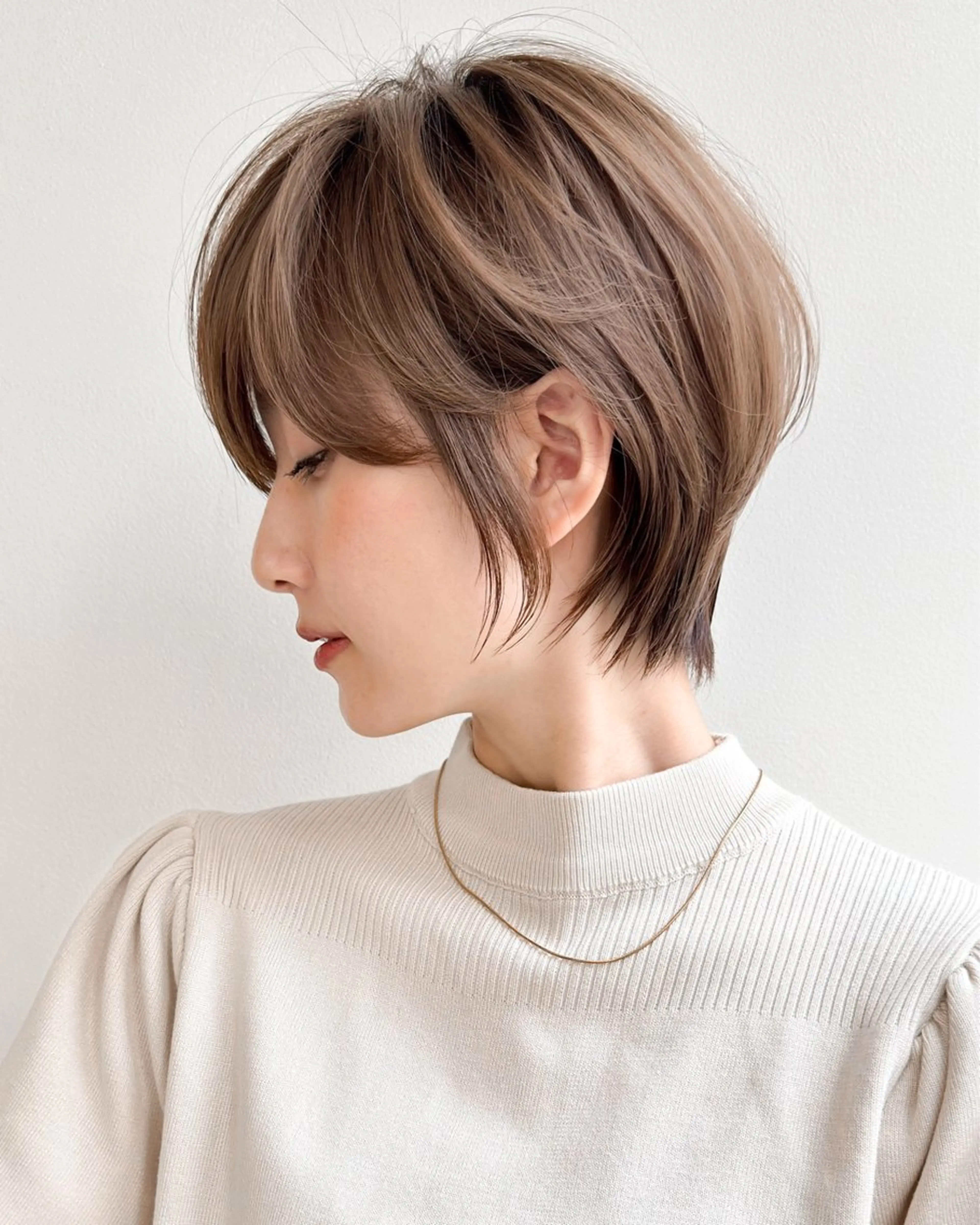 ショート カラー 宮本 聖希のヘアスタイル