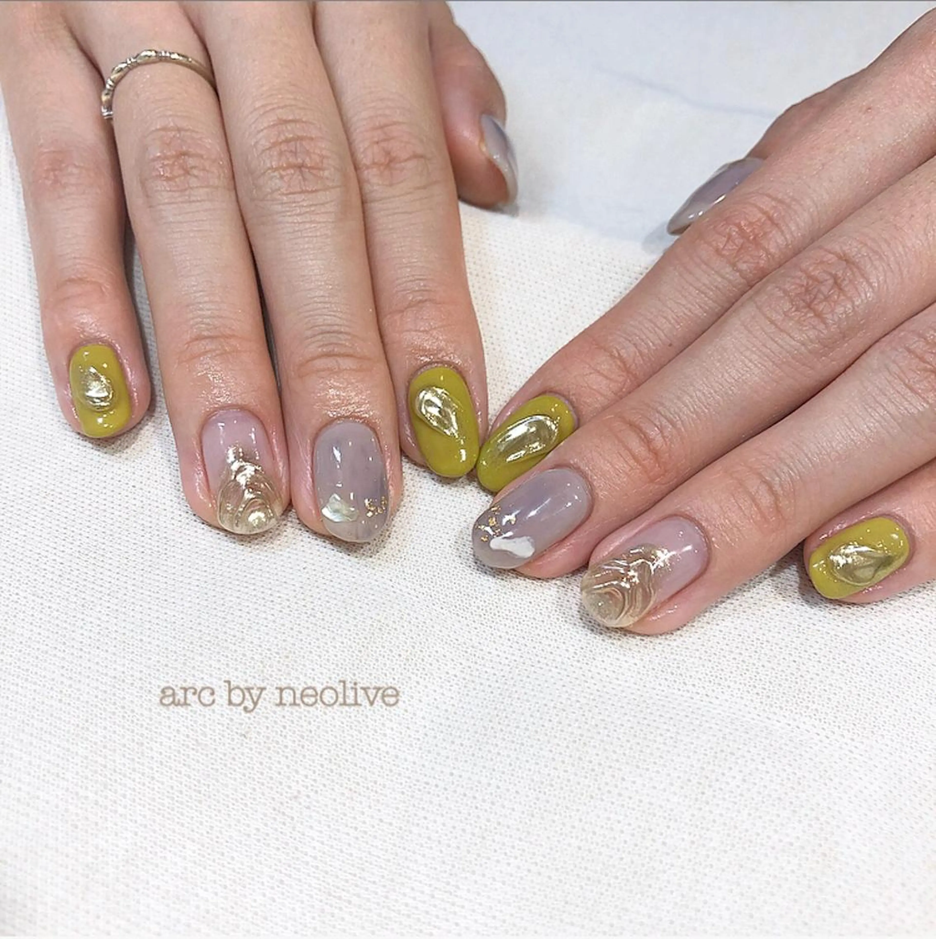 ネイル ニュアンスネイル rina eye&nailのマツエク・マツパデザイン