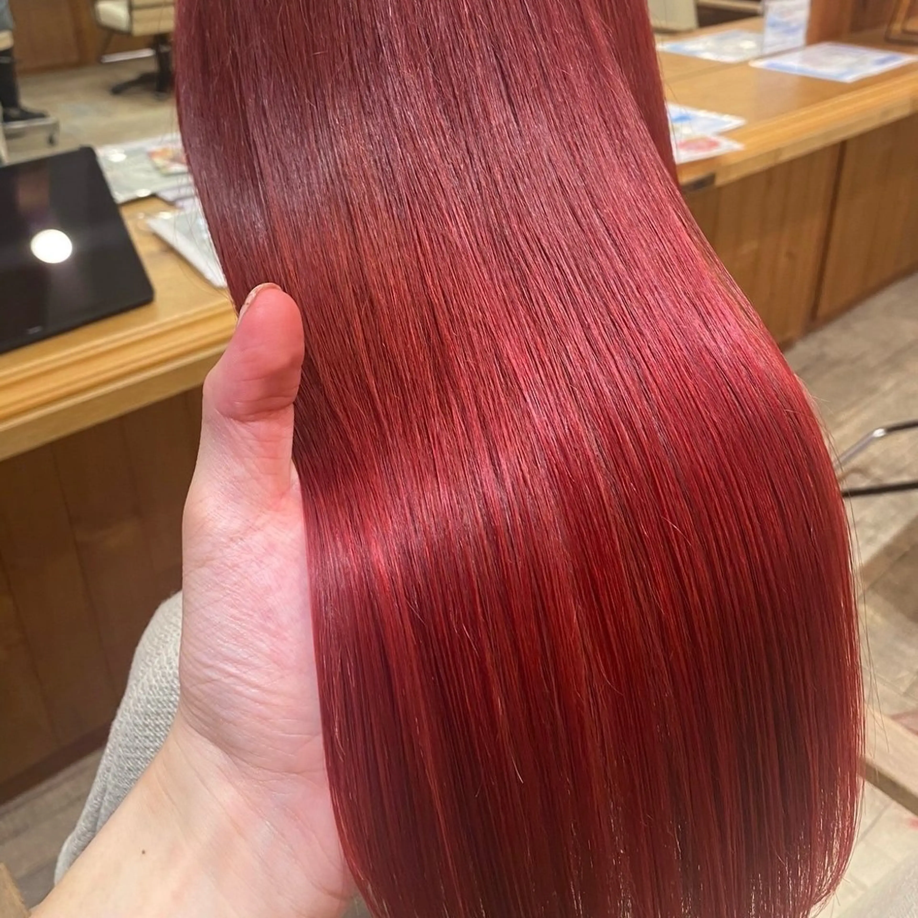 ロング カラー カット 縮毛矯正 レイヤー/ショート /Yutaのヘアスタイル