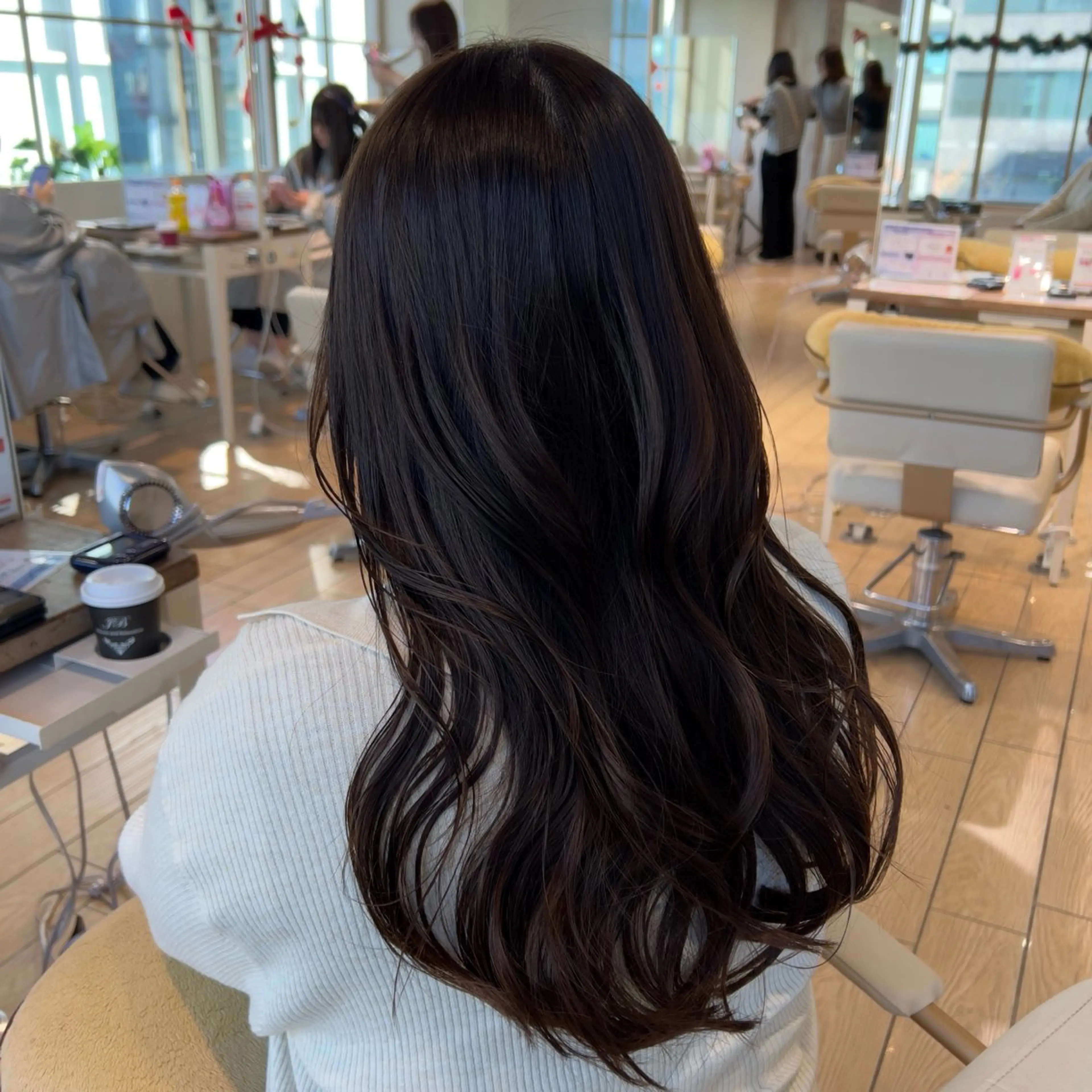 ロング トリートメント ヘッドスパ 透明感カラー/艶暗髪 /表参道/mikuのヘアスタイル