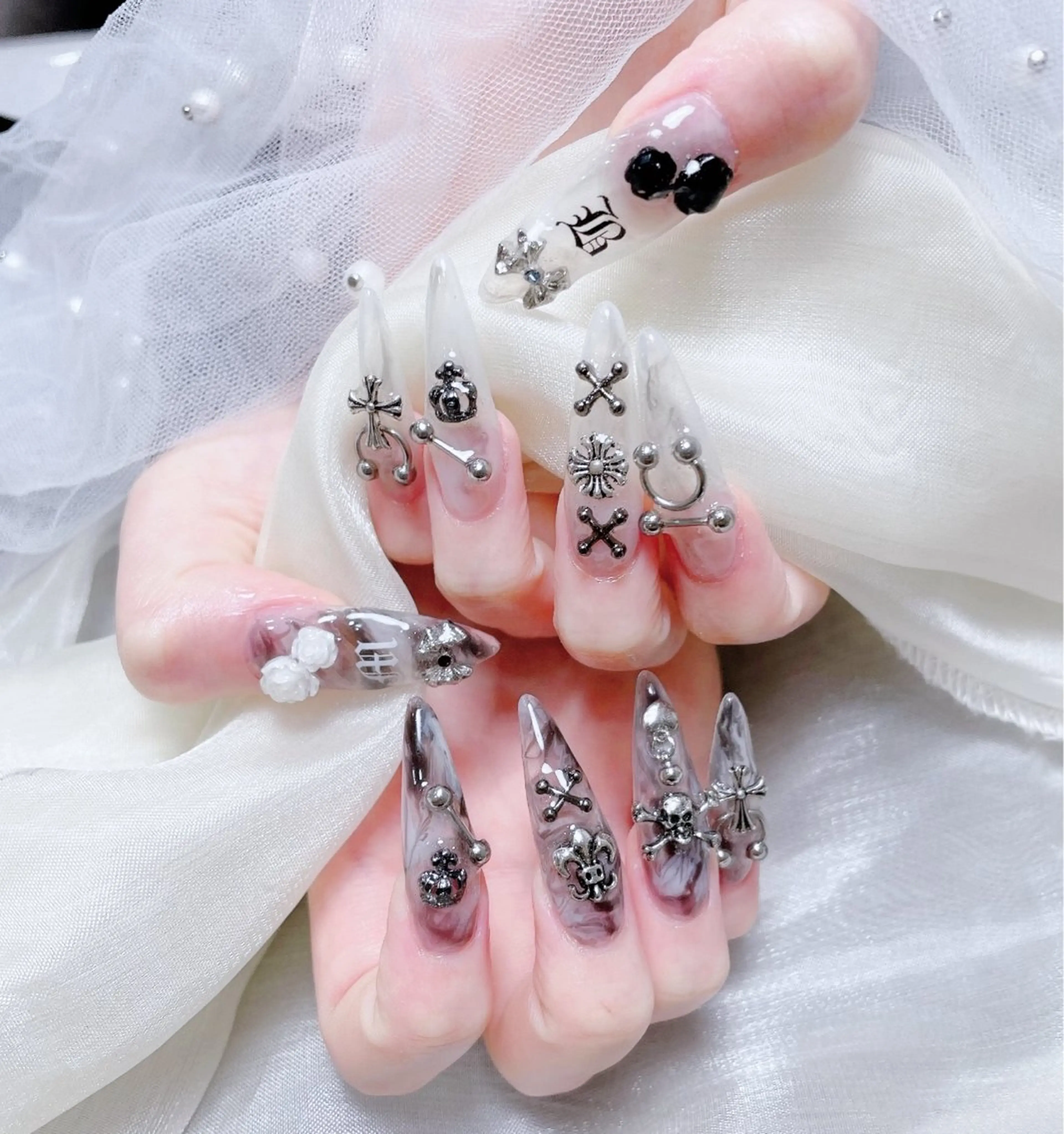 ネイル ハンドネイル ╹◡╹Mimoミモ Eye&Nailのマツエク・マツパデザイン