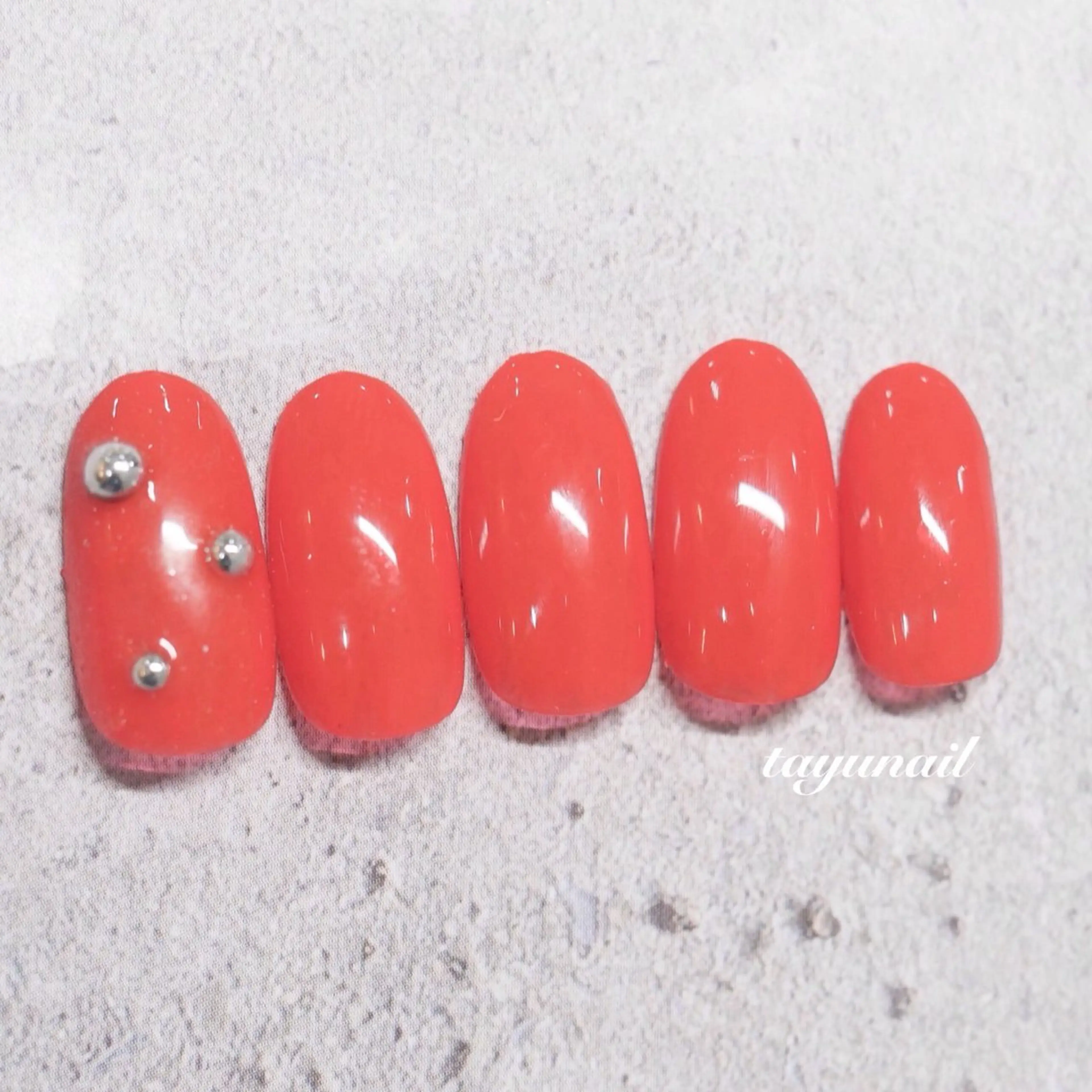 ネイル アートネイル ジェルネイル パラジェル シンプルネイル ハンドネイル ネイルサロン・ネイルスクール　たゆnail所属・ネイルサロン 【たゆnail】のネイルデザイン