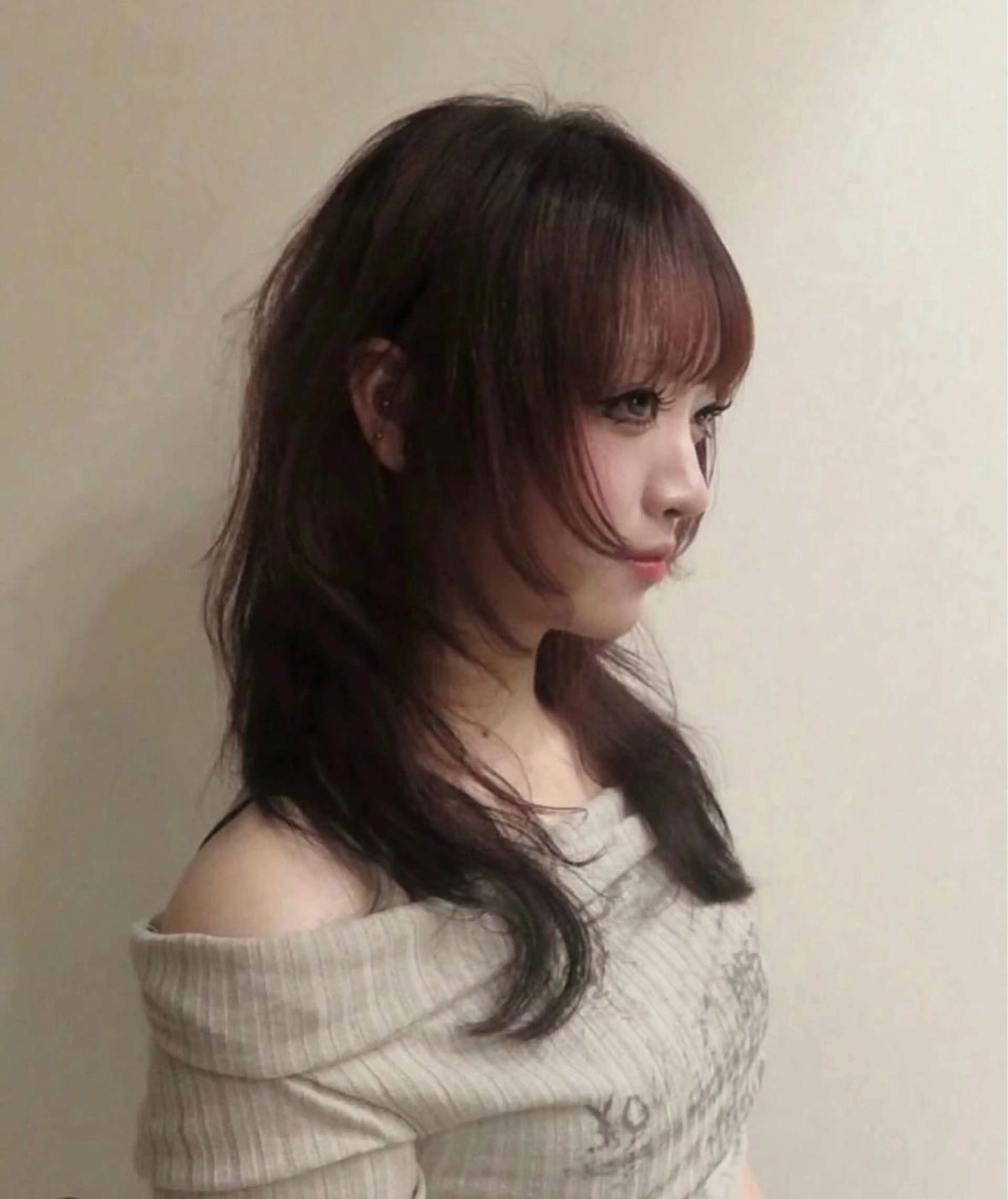 セミロング レイヤーカット カット ✨髪質改善トリート メント✨Miuのヘアスタイル
