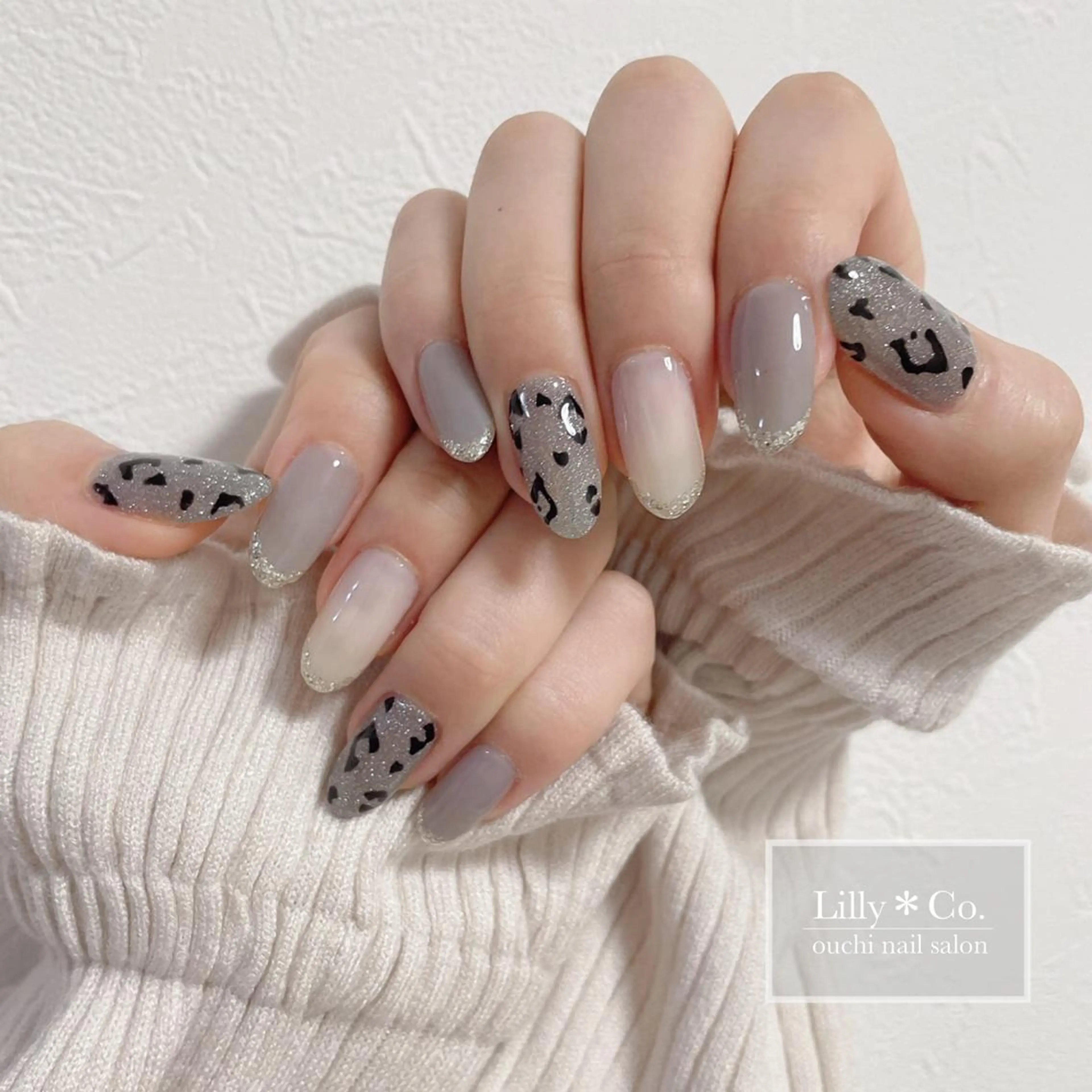 ネイル ニュアンスネイル ハンドネイル ハンドケア Lilly Co.のネイルデザイン