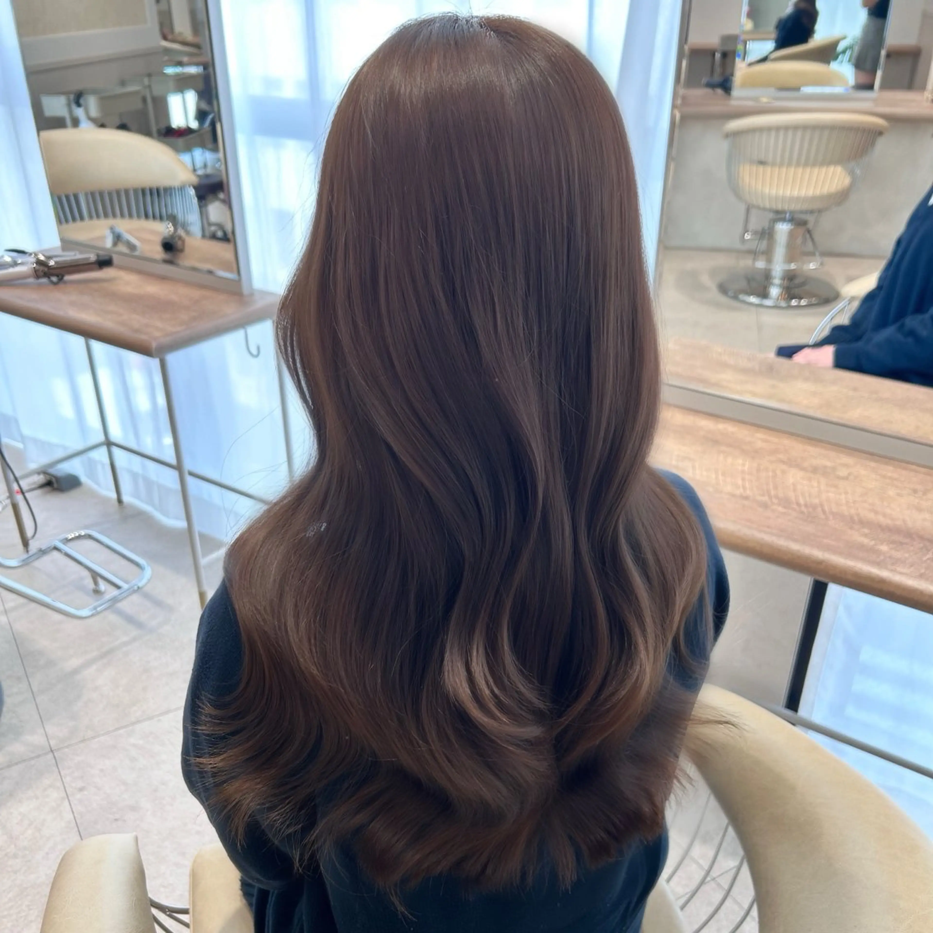 ロング カラー カット ヘアカラー トリートメント レイヤー/艶カラー/ Natsuho💞のヘアスタイル