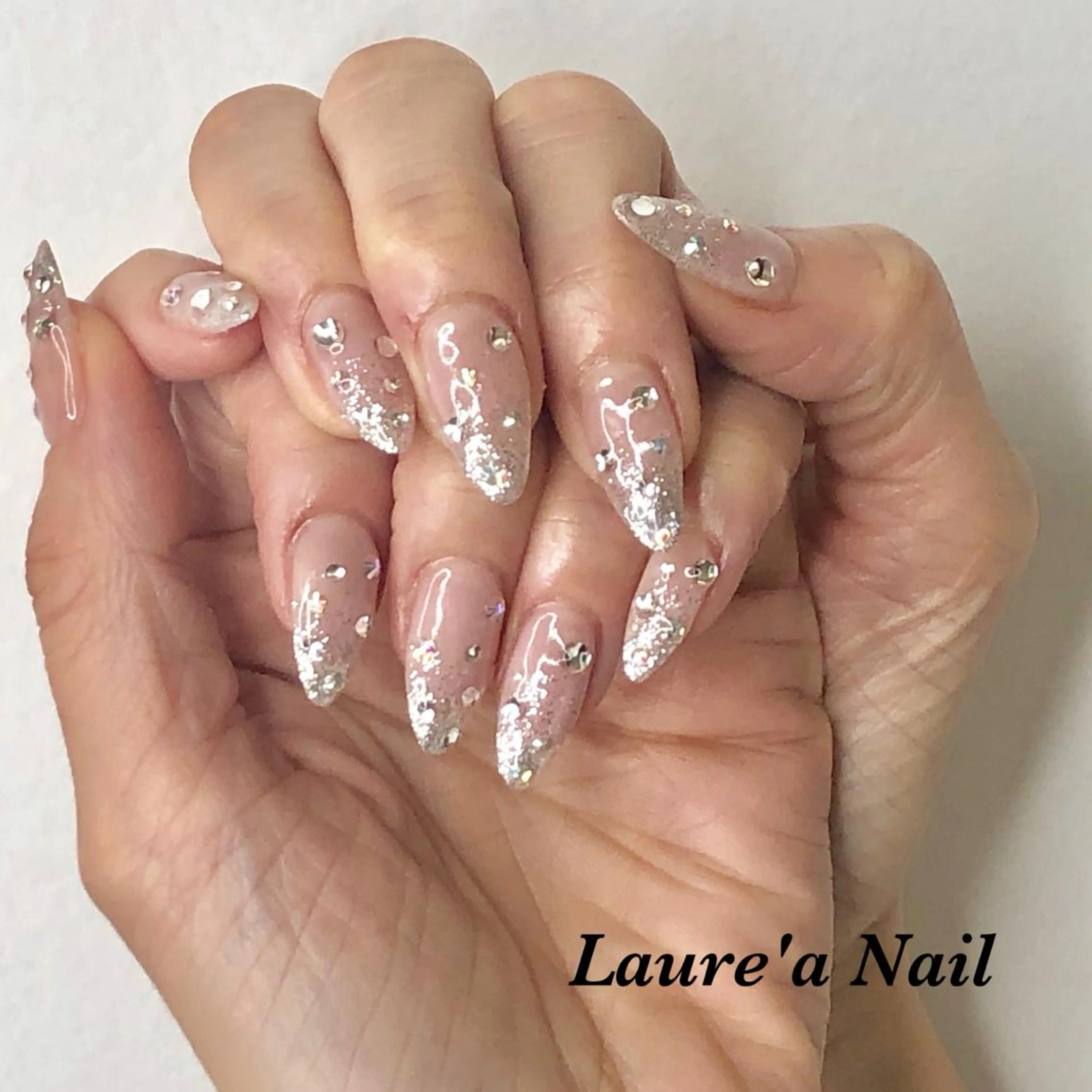 ネイル ブライダルネイル 福田 加奈のネイルデザイン