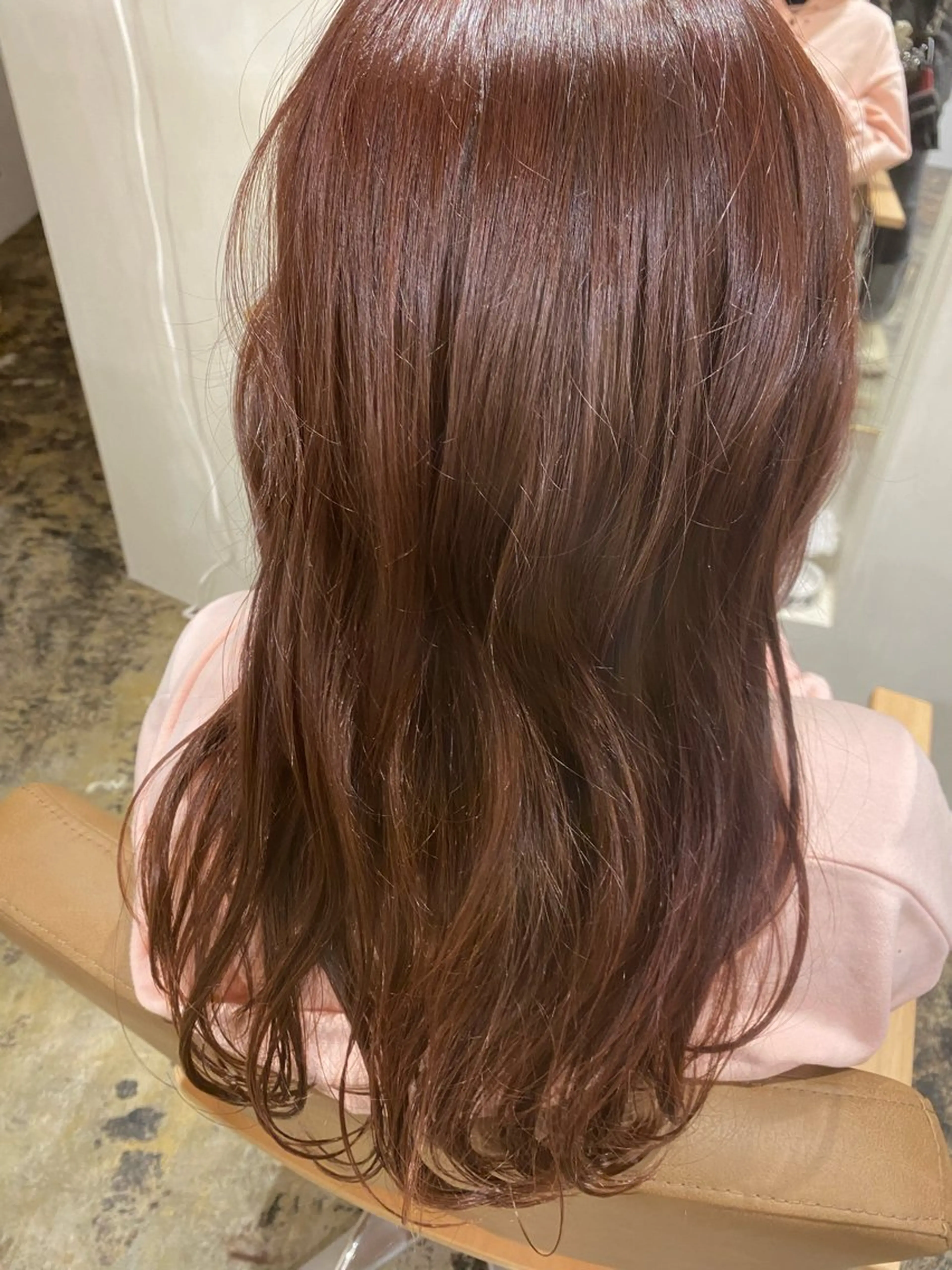 ロング カラー カット ヘアカラー トリートメント モエカ -YUCCA-のヘアスタイル