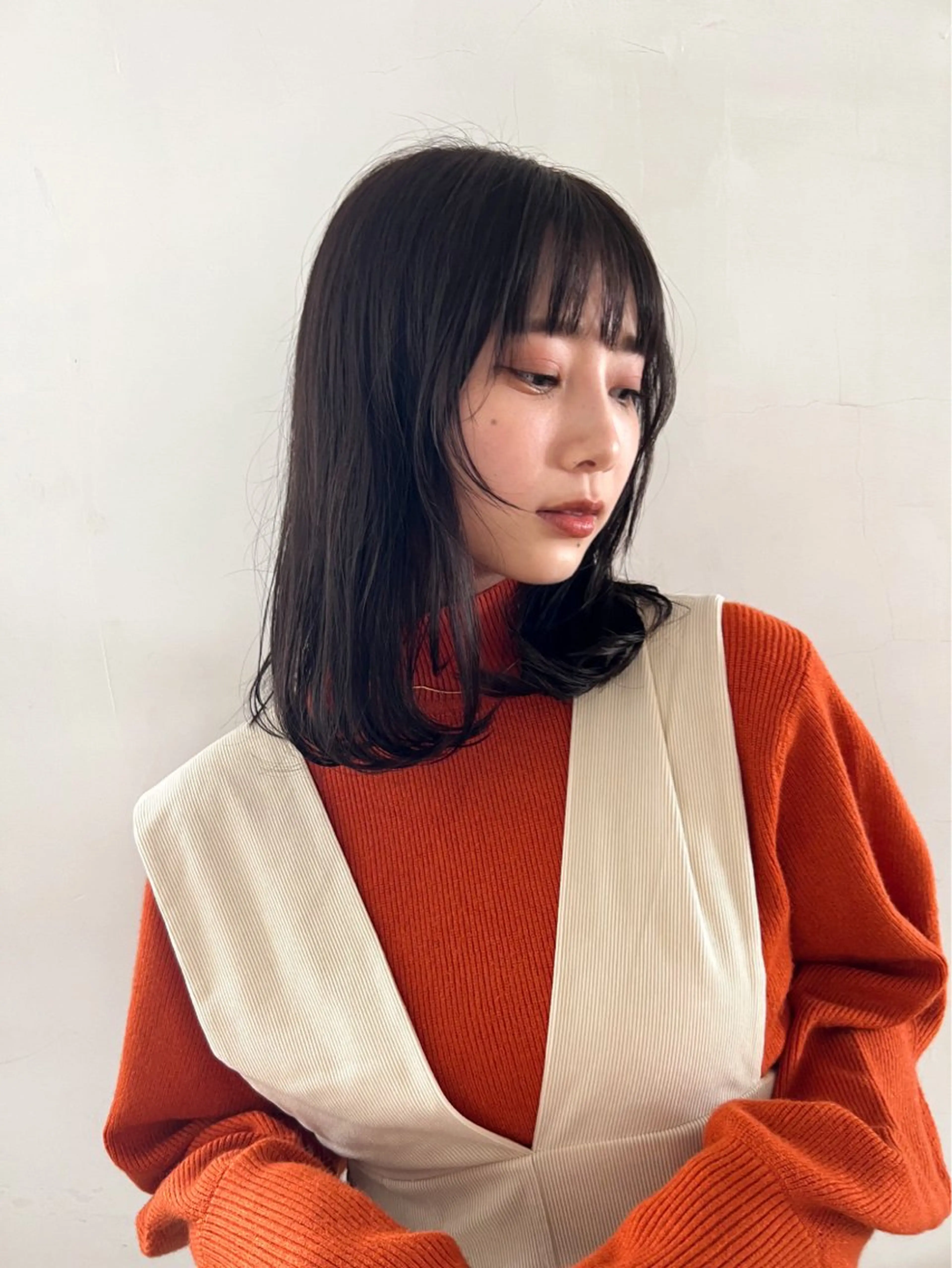 セミロング 3月で掲載終了です BASSA Aikaのヘアスタイル
