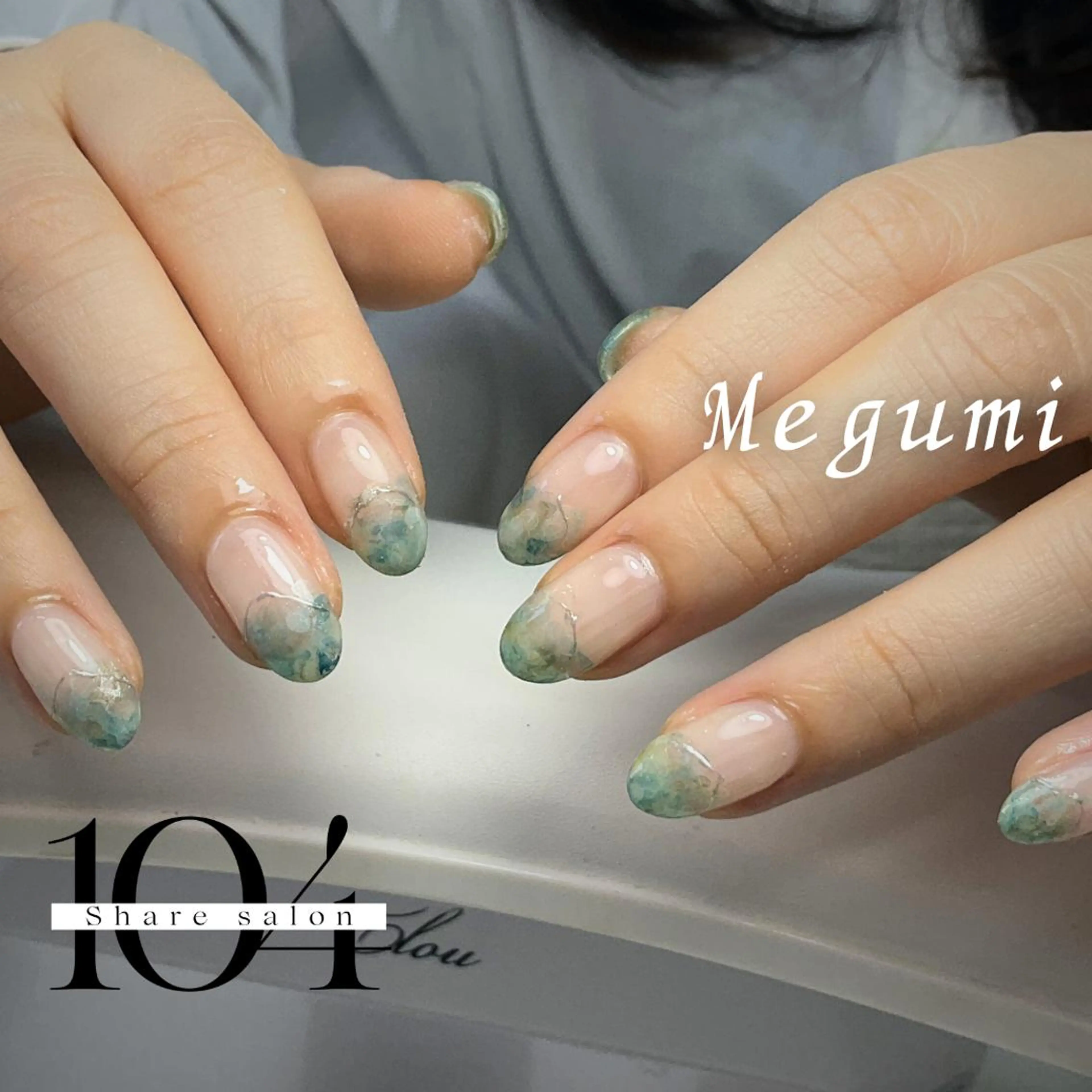 ネイル ニュアンスネイル ハンドネイル New open✨ 井土ヶ谷店 Meguのネイルデザイン