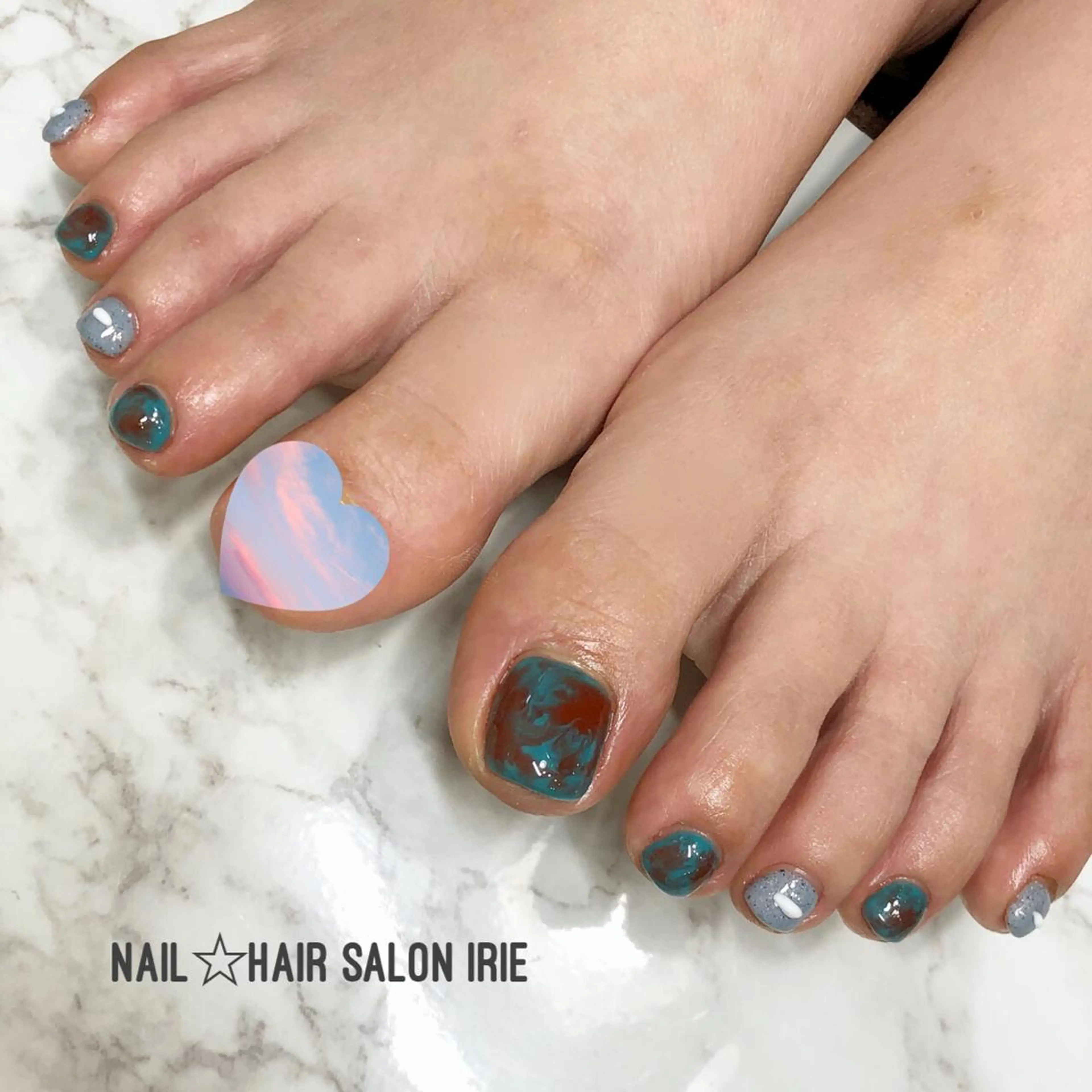 ネイル ハンドネイル Hair salon Irie所属・與儀 知佳のネイルデザイン