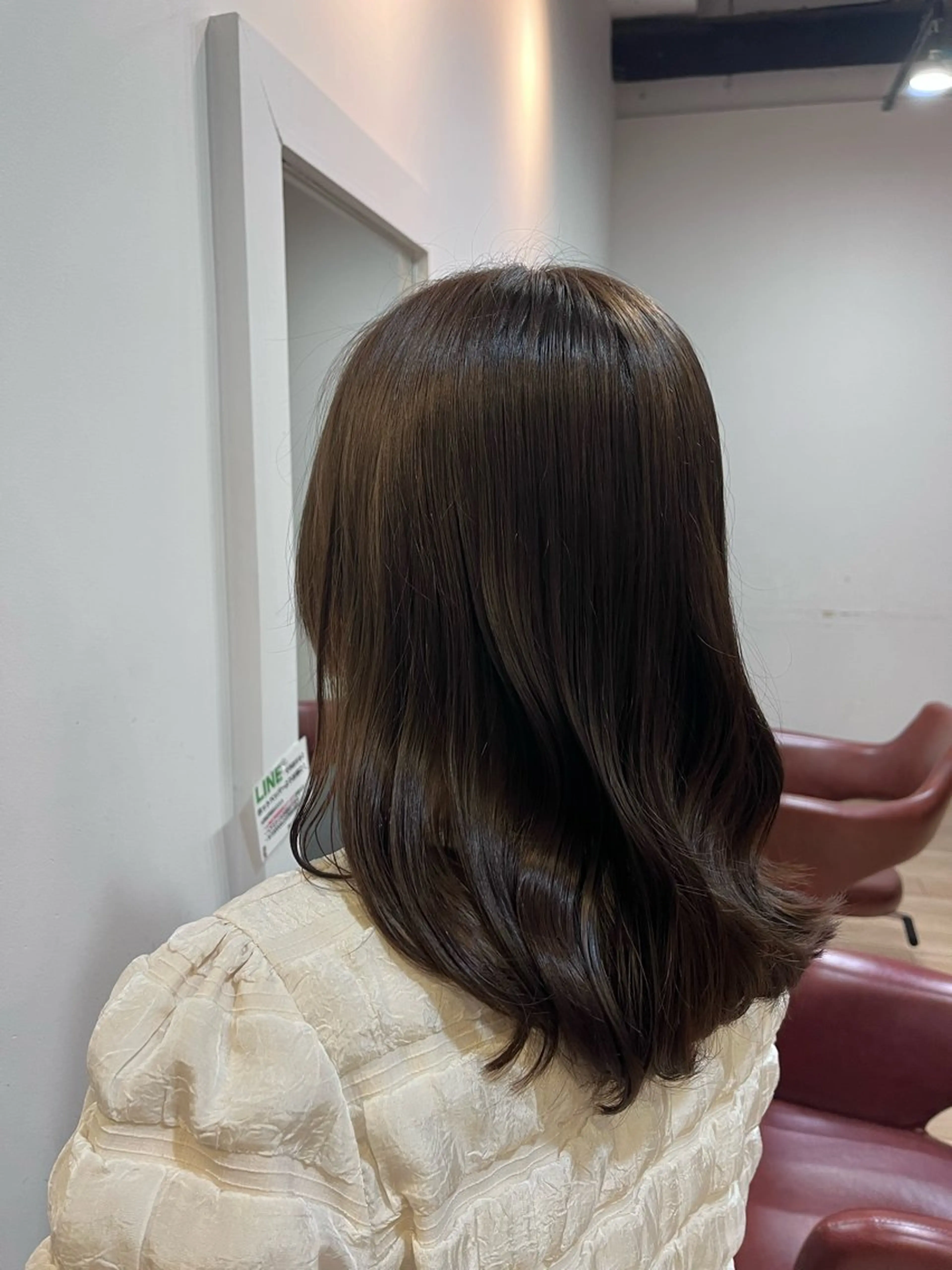 カラー NEIRO/透明感 カラー/グレージュのヘアスタイル