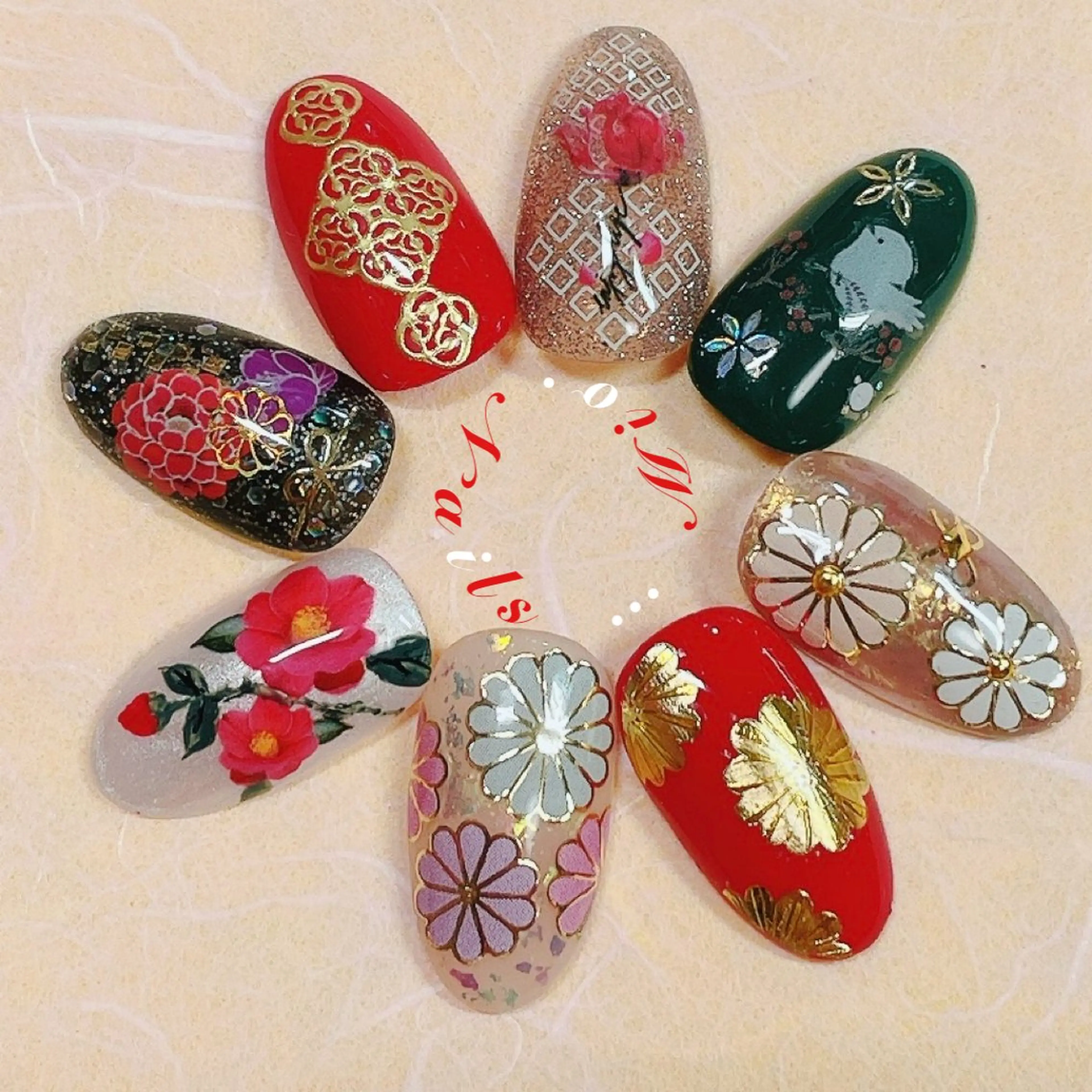 ネイル .Nails Mio 赤羽西ネイルサロンのネイルデザイン