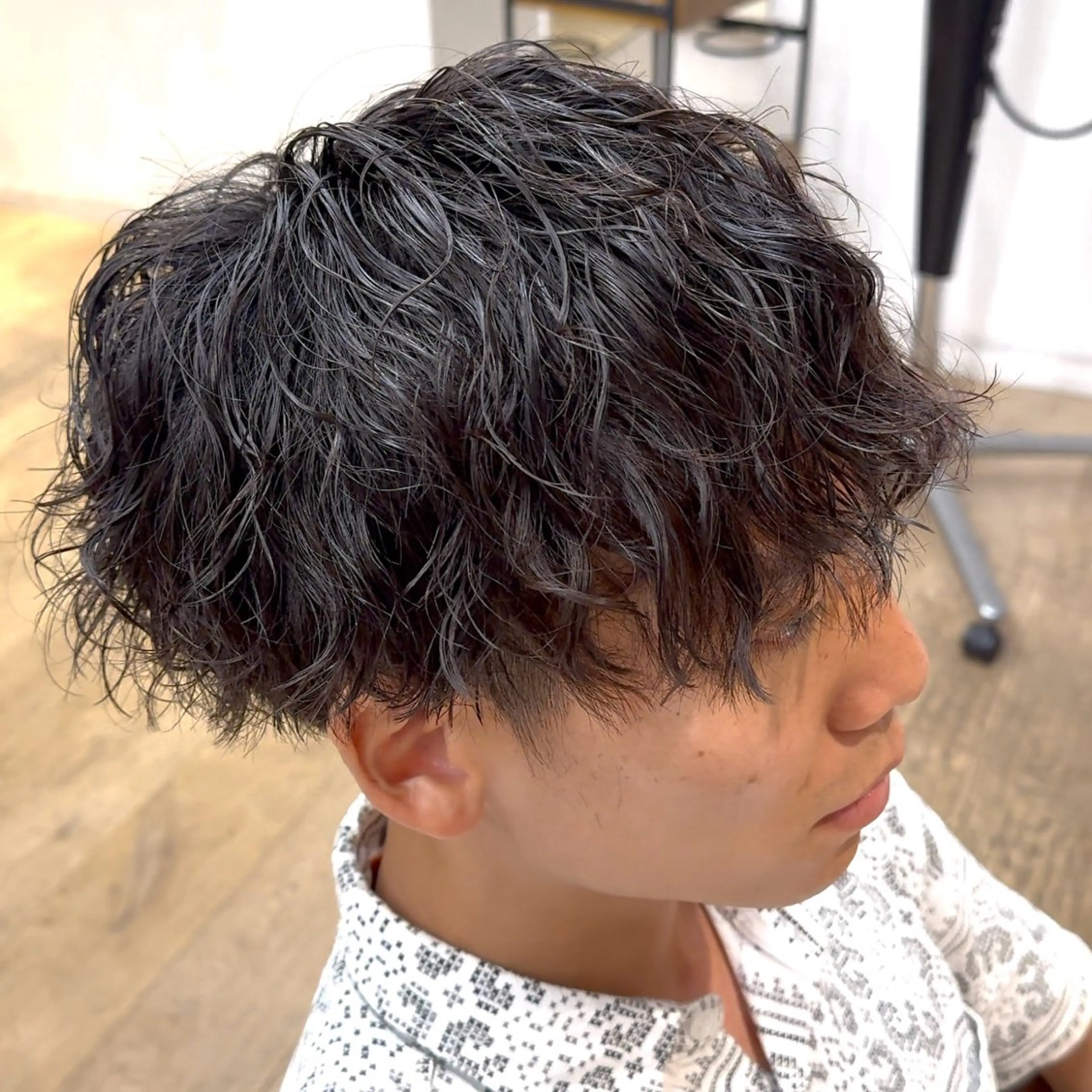 【⭐️ミニモ限定価格⭐️】　　　　　　　　　　　　　　　　　カット＋アイロンセット👑　パーマ風セットのお得メニュー🌱の写真