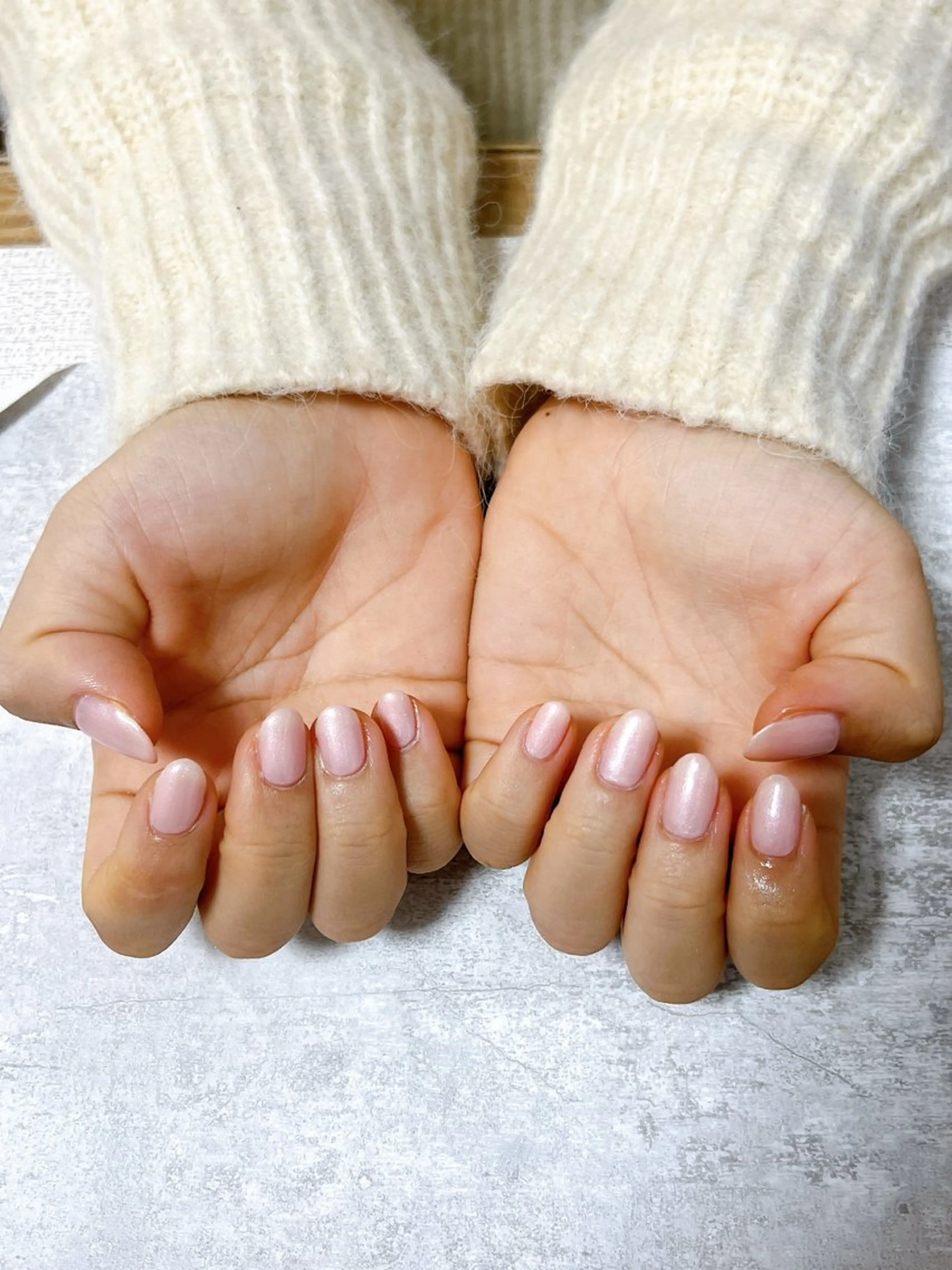 ネイル オーロラネイル フットネイル フレンチネイル ジェルネイル ハート ハンドネイル mogunail &blowのネイルデザイン