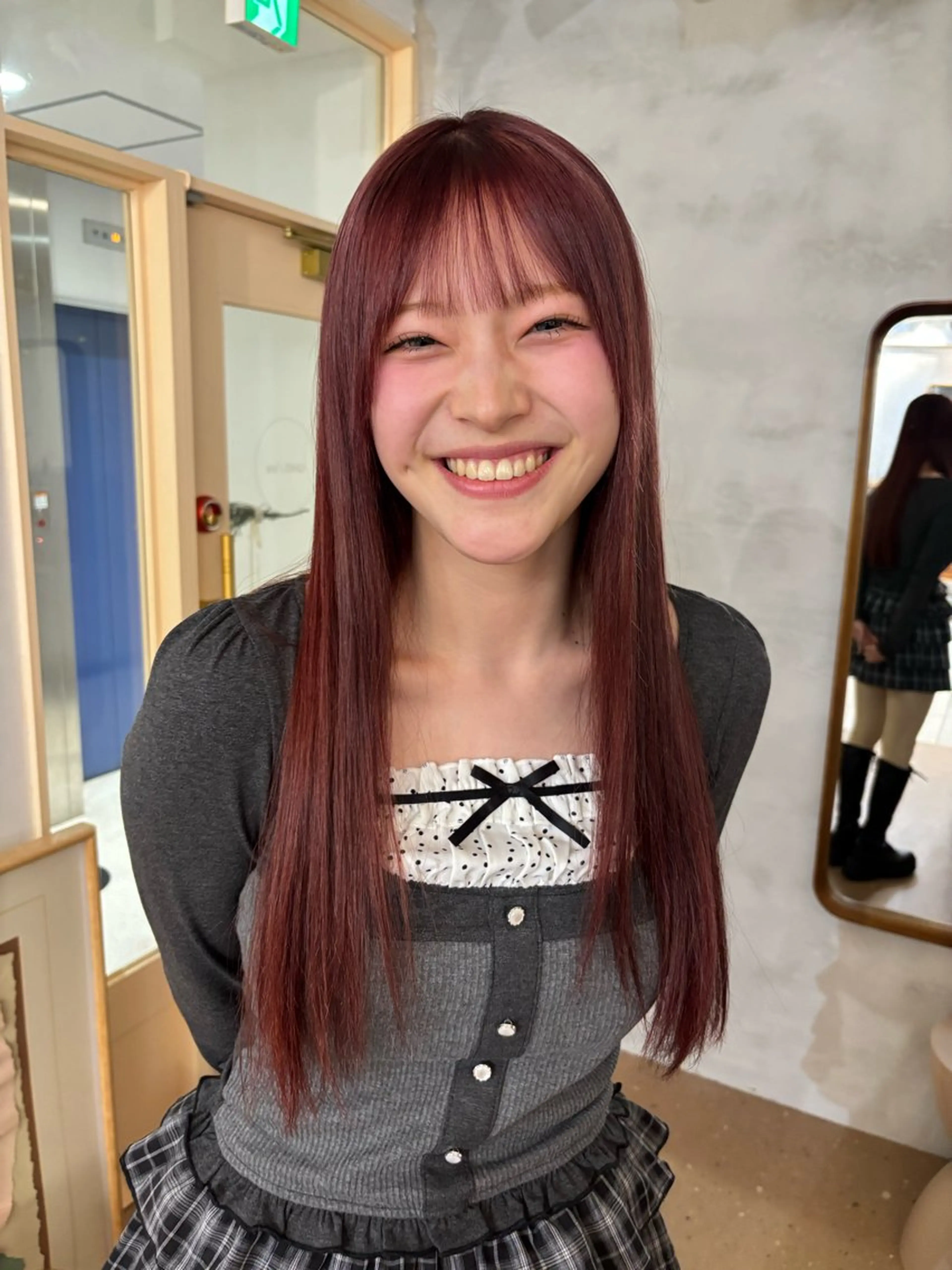 カラー カット ヘアカラー トリートメント Wカラー/レイヤー /ボブ/otohaのヘアスタイル