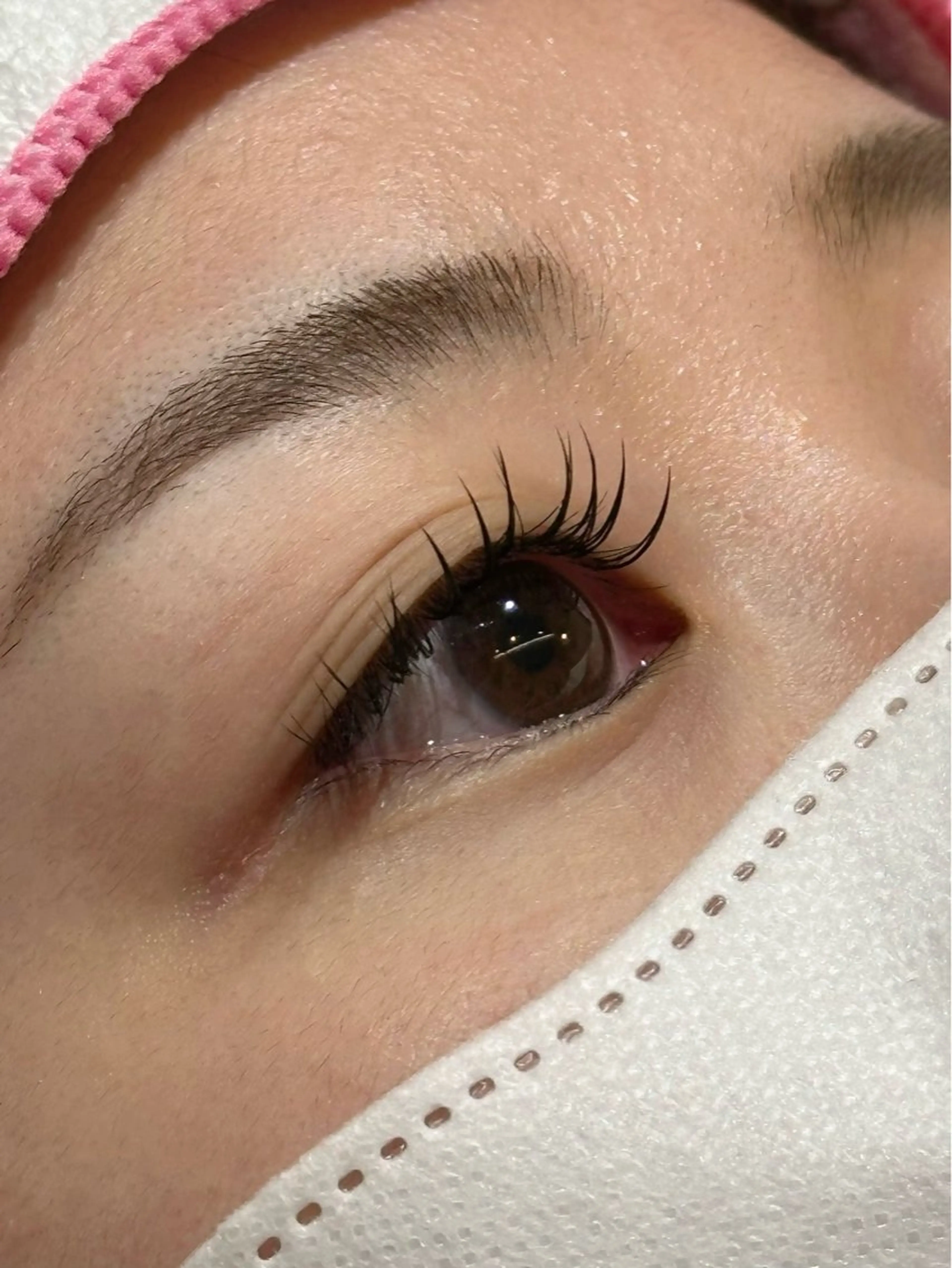 まつ毛エクステ🍓【毛質：ミンク】100本🍀✨️束感コーティング付き💜の写真