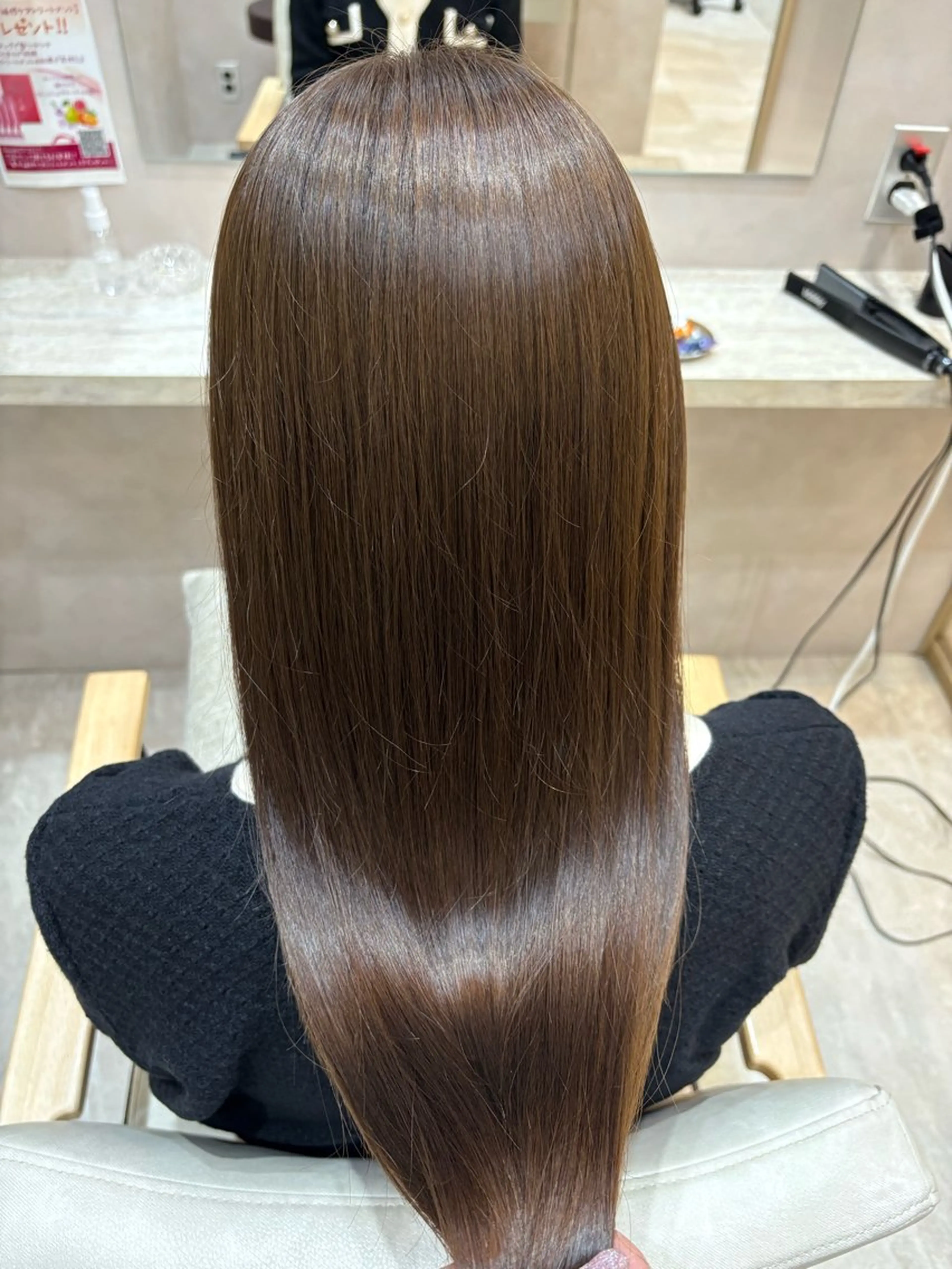 ロング カラー 🦋もも/縮毛矯正 /髪質改善/艶髪🦋のヘアスタイル