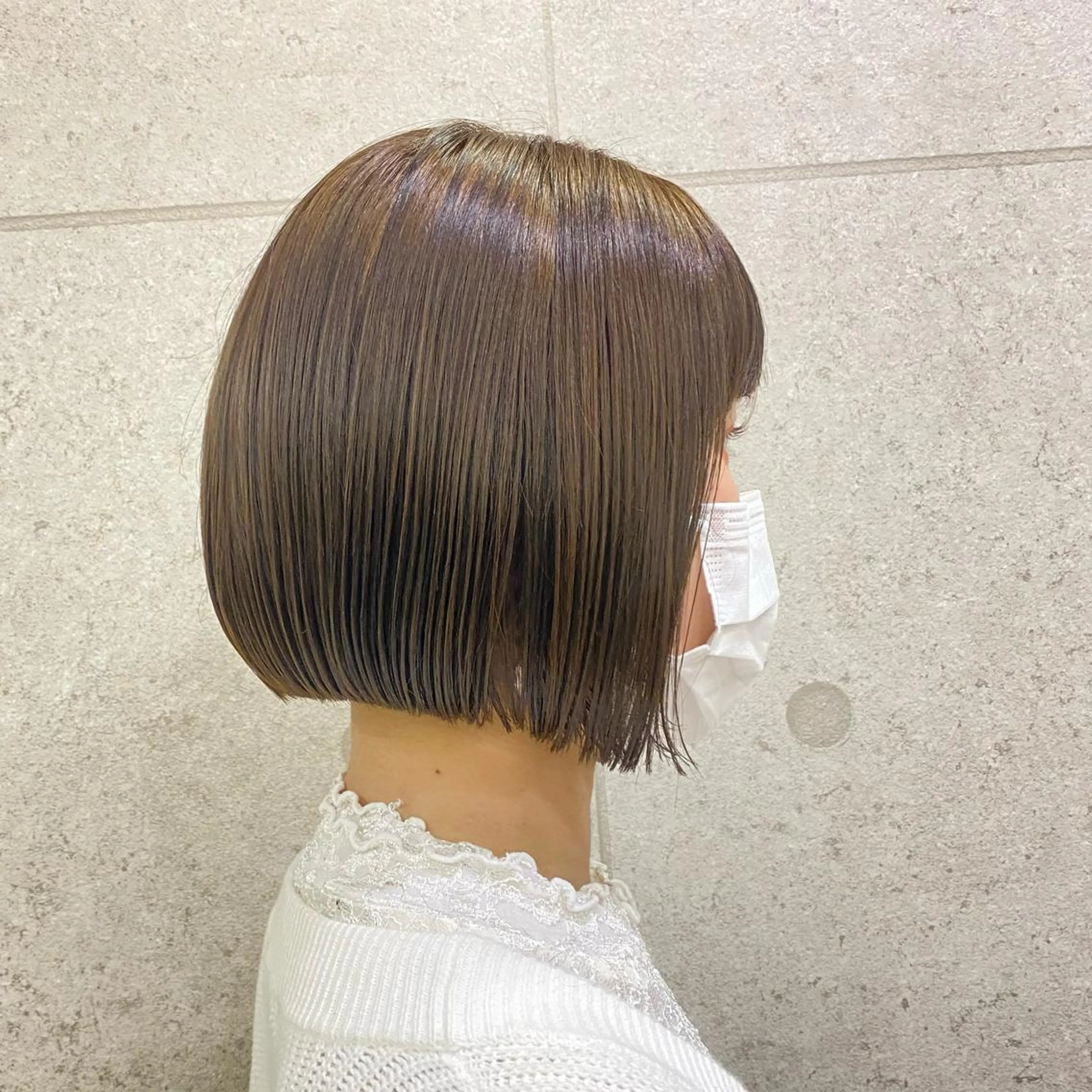 ショート ボブ カット ヘアカラー rikako ✩ 大宮hips.*のヘアスタイル