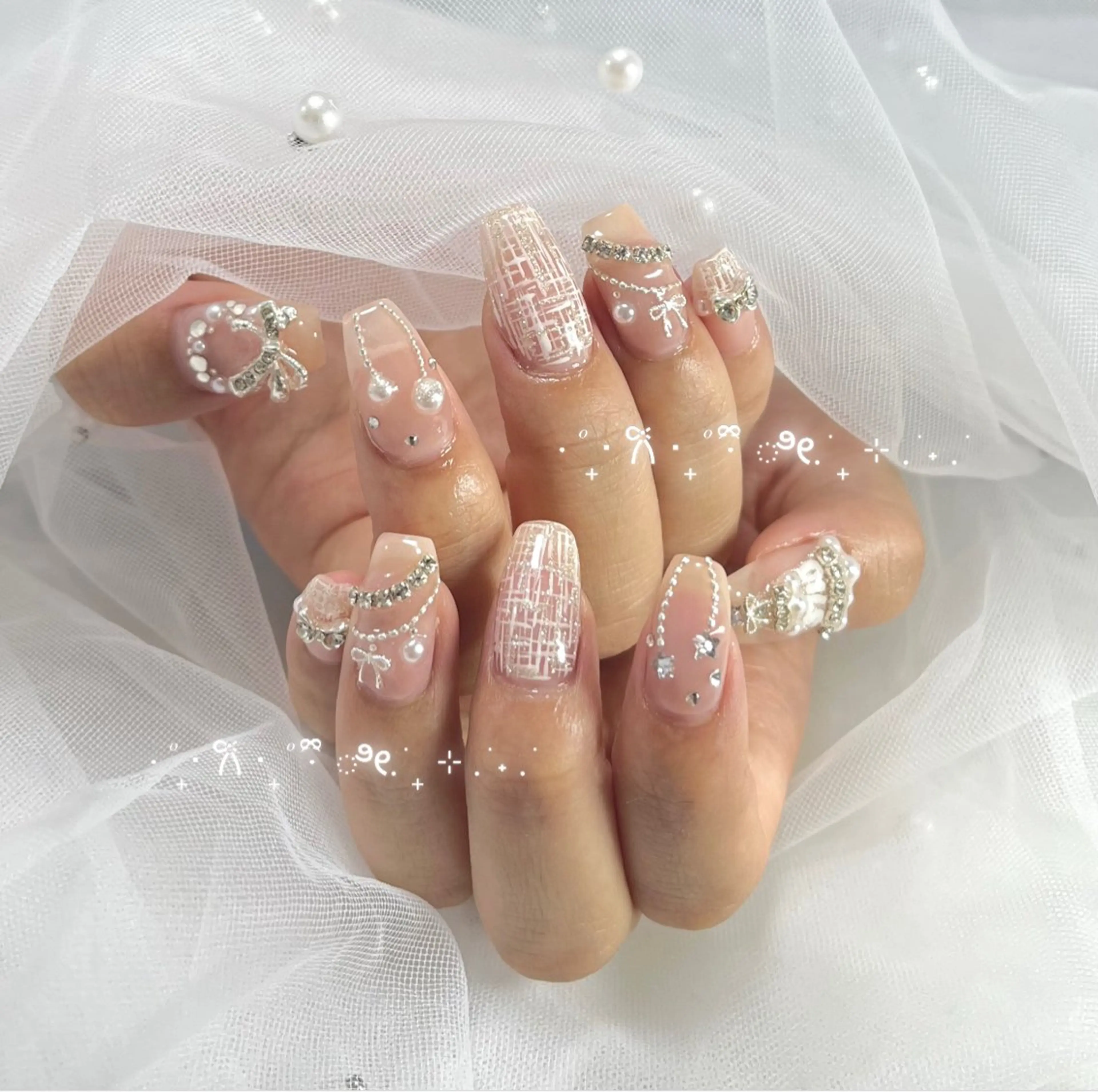 ネイル Blanche mimi.u_aのネイルデザイン