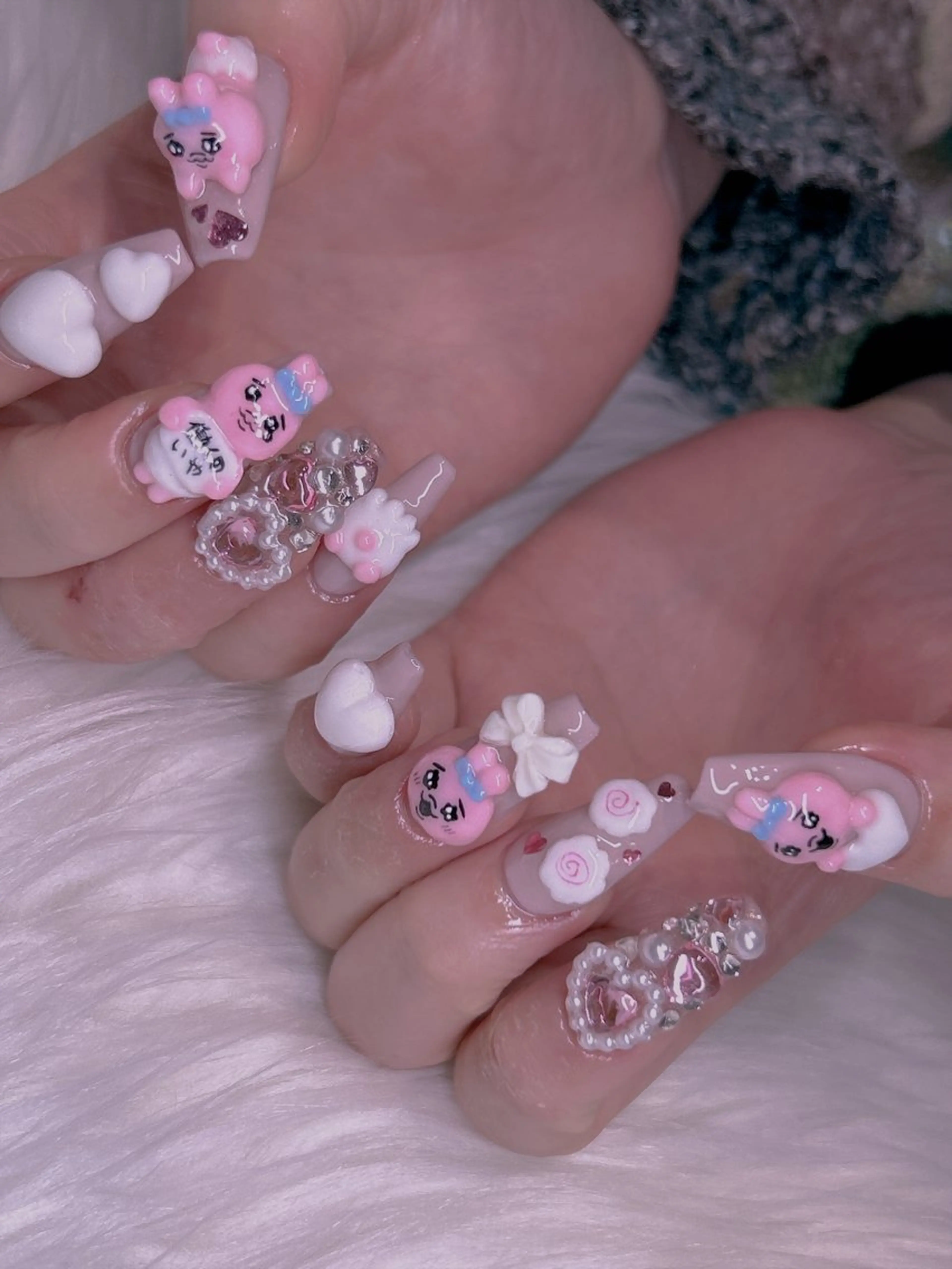 ネイル ハンドネイル 長さだし専門店 M2　rikaのネイルデザイン