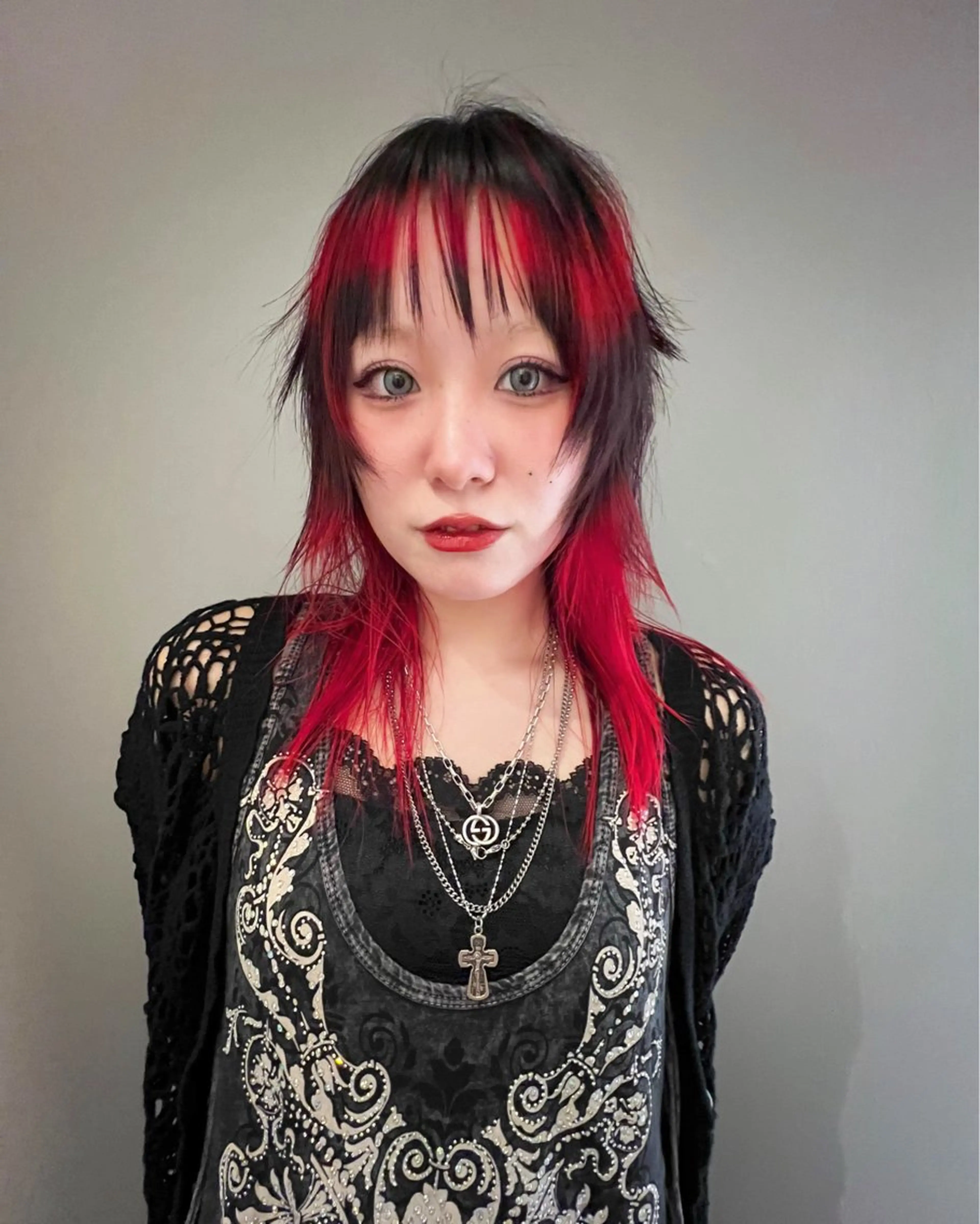 セミロング カラー カット ヘアカラー 圧倒的デザイン力 店長🎨RENAのヘアスタイル