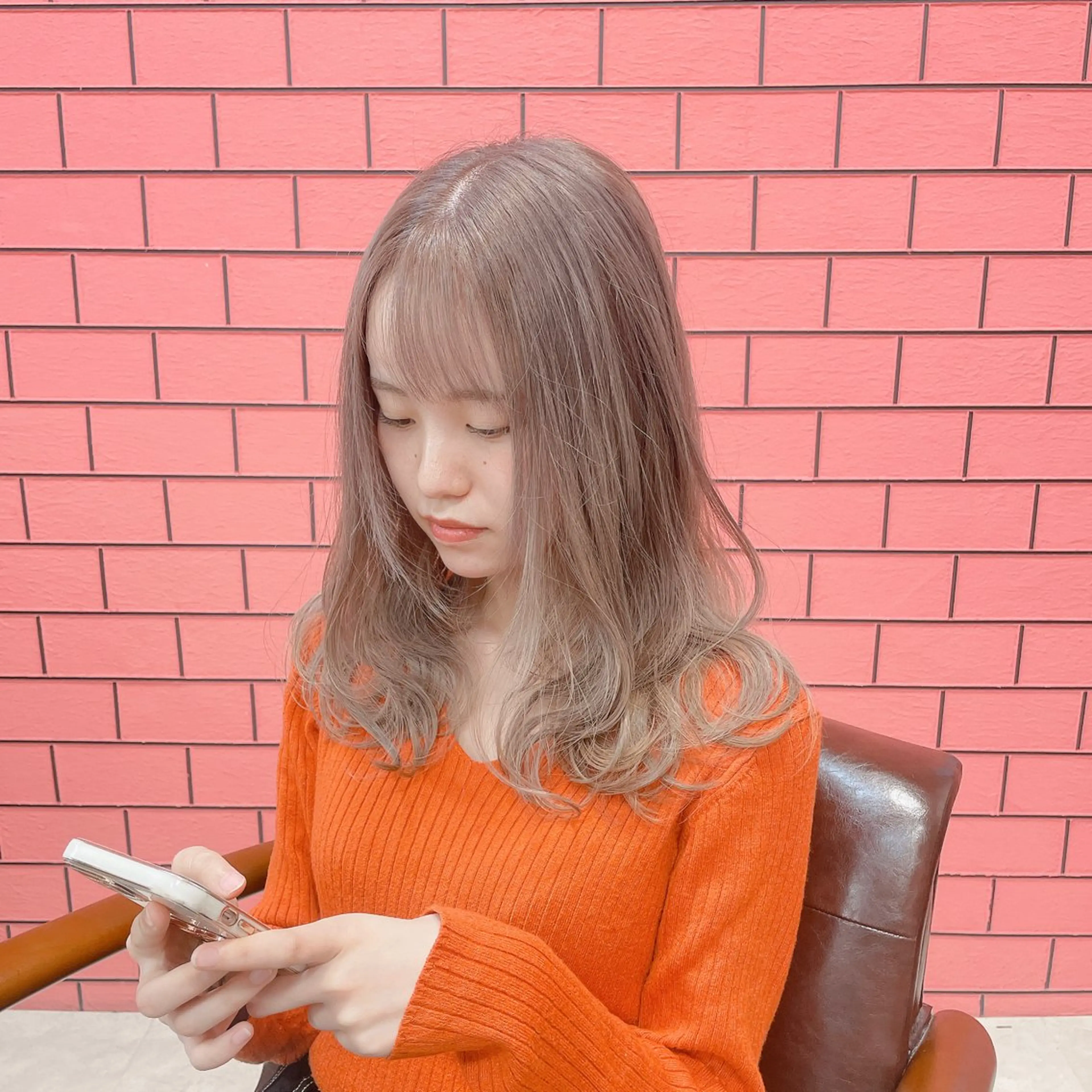 セミロング カラー バレイヤージュ ブリーチ ケアブリーチ ダブルカラー イヤリングカラー ヘアカラー トリートメント デザインカラー 髪質改善Lilithのその他イメージ