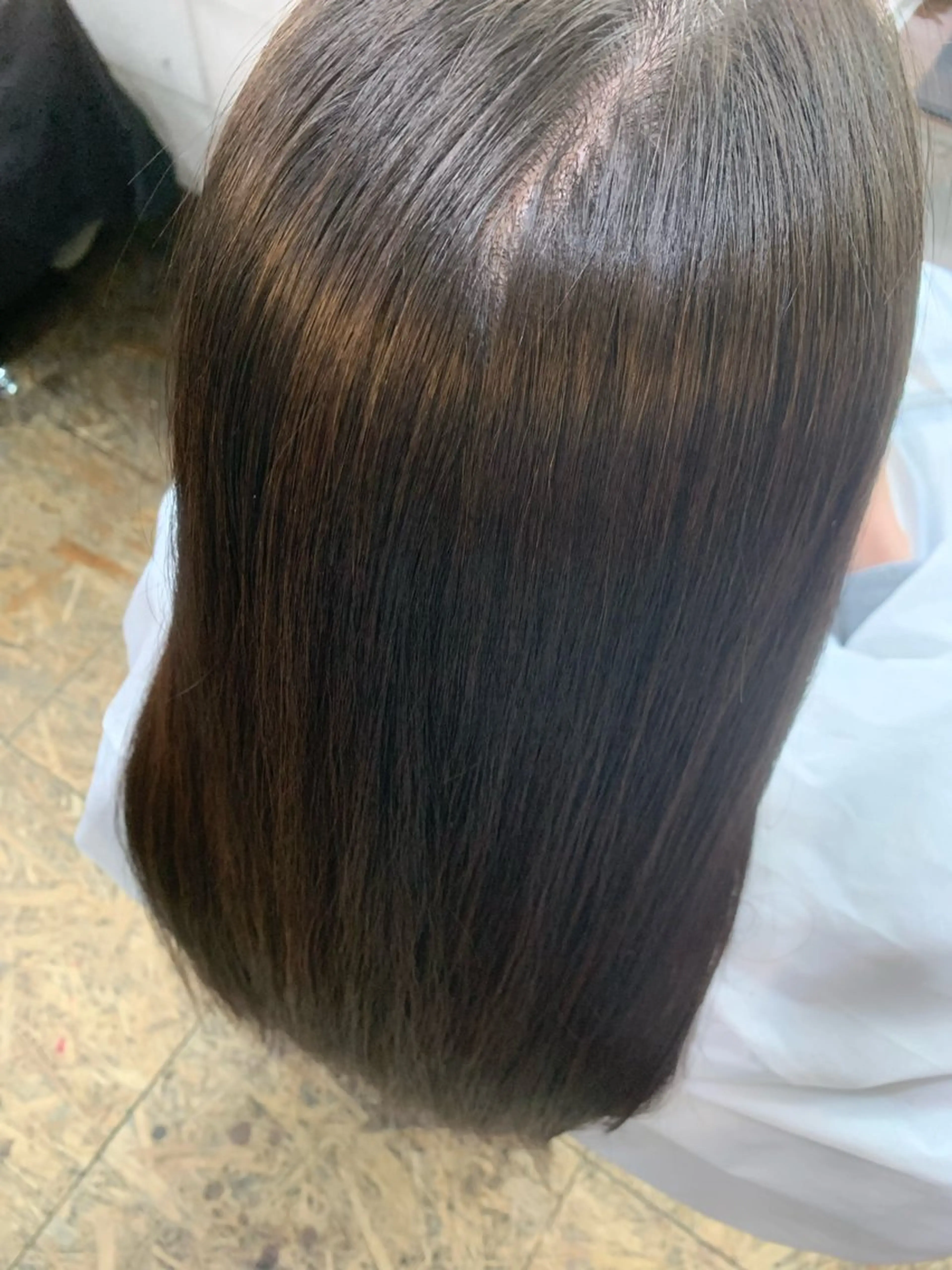 ロング 縮毛矯正 レベンス田町 西谷悠のヘアスタイル