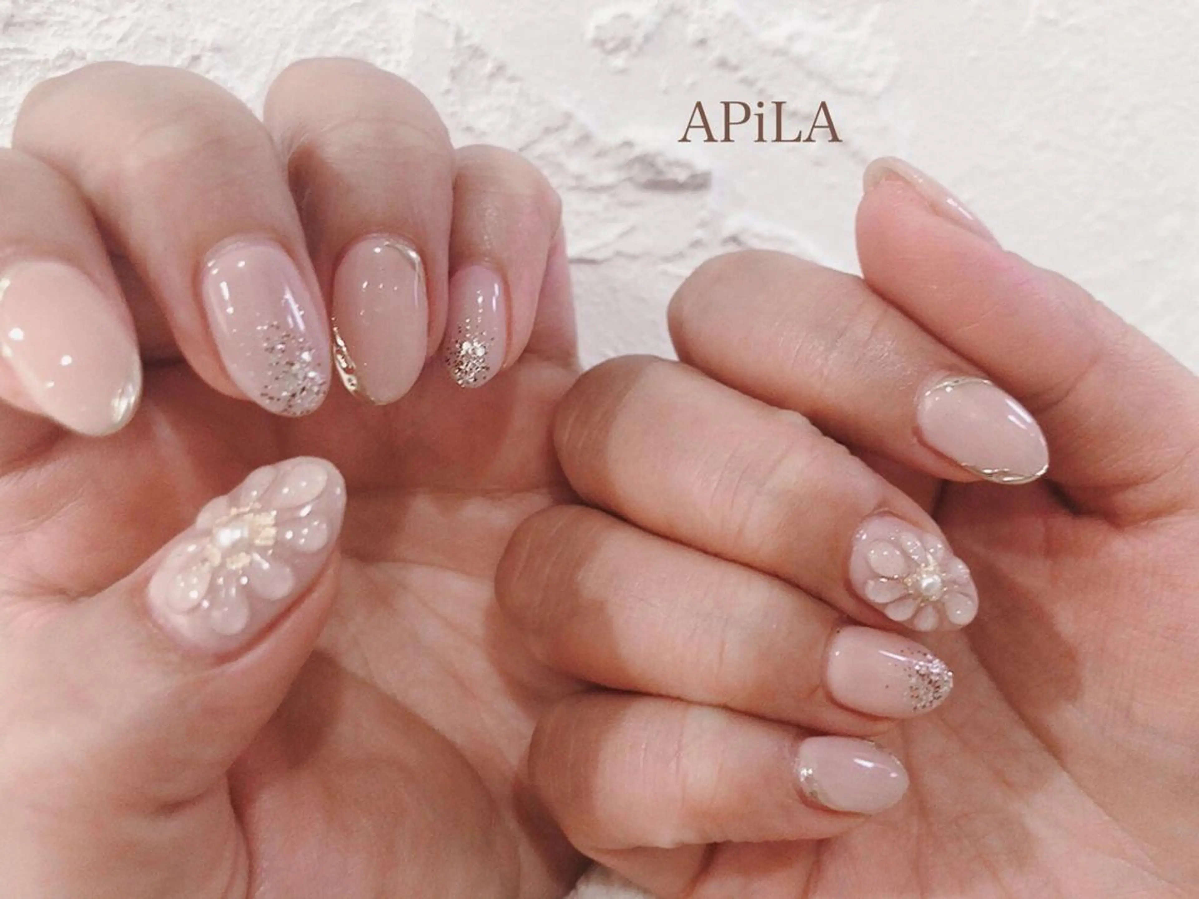 ネイル アートネイル APiLA 甲斐田のネイルデザイン