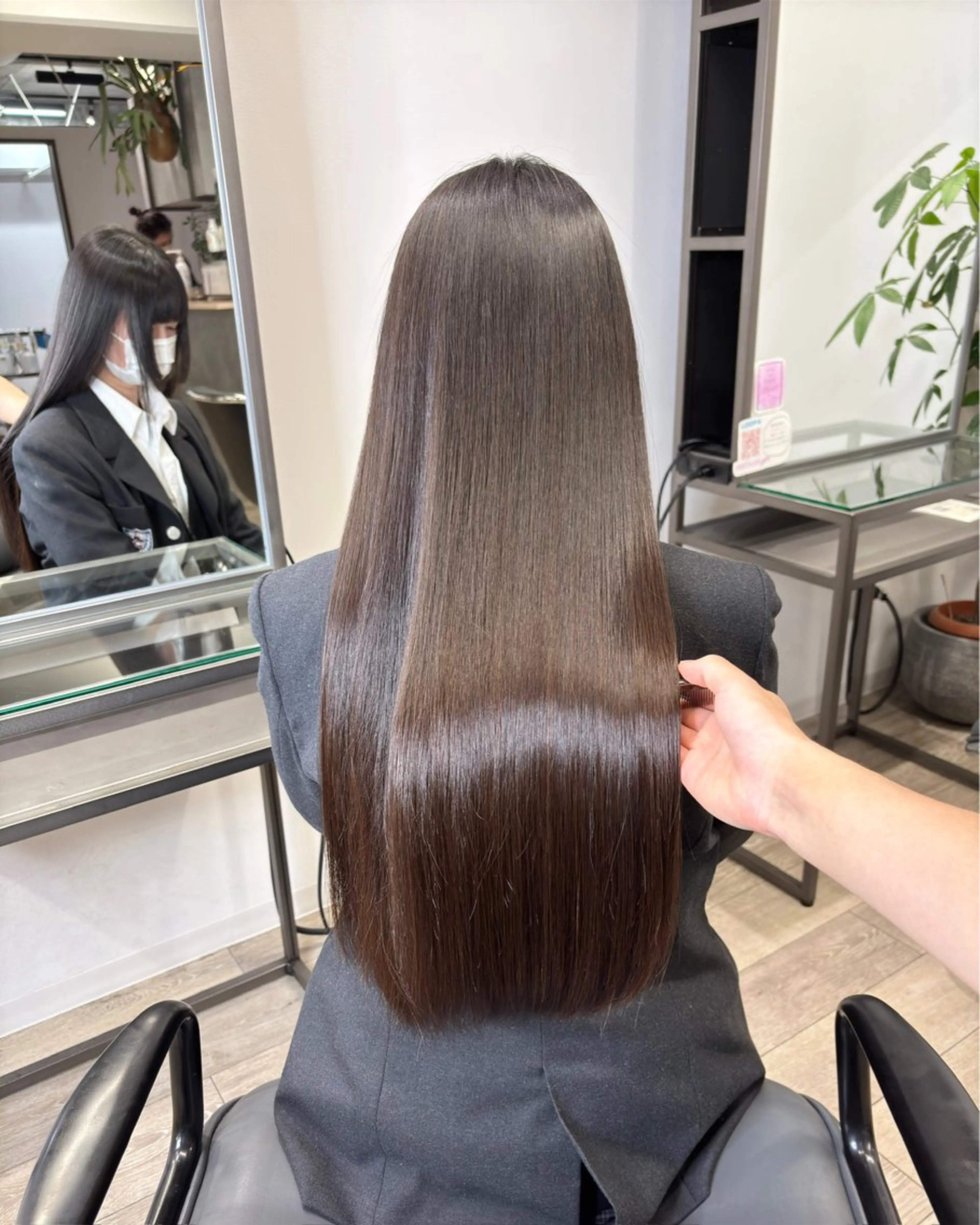 縮毛矯正 山下 穂嘉のヘアスタイル