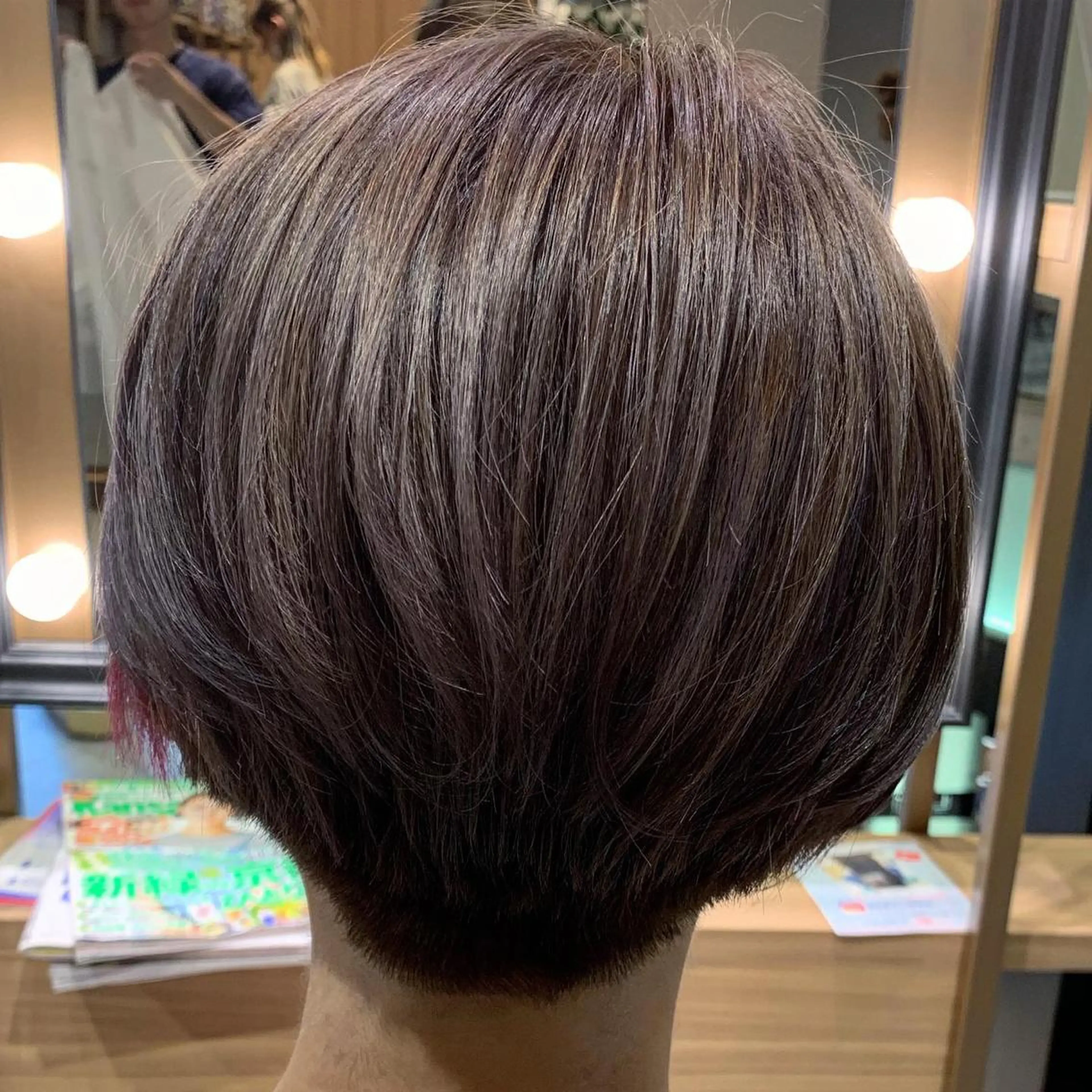 ショート カラー box mico. mutsumiのヘアスタイル