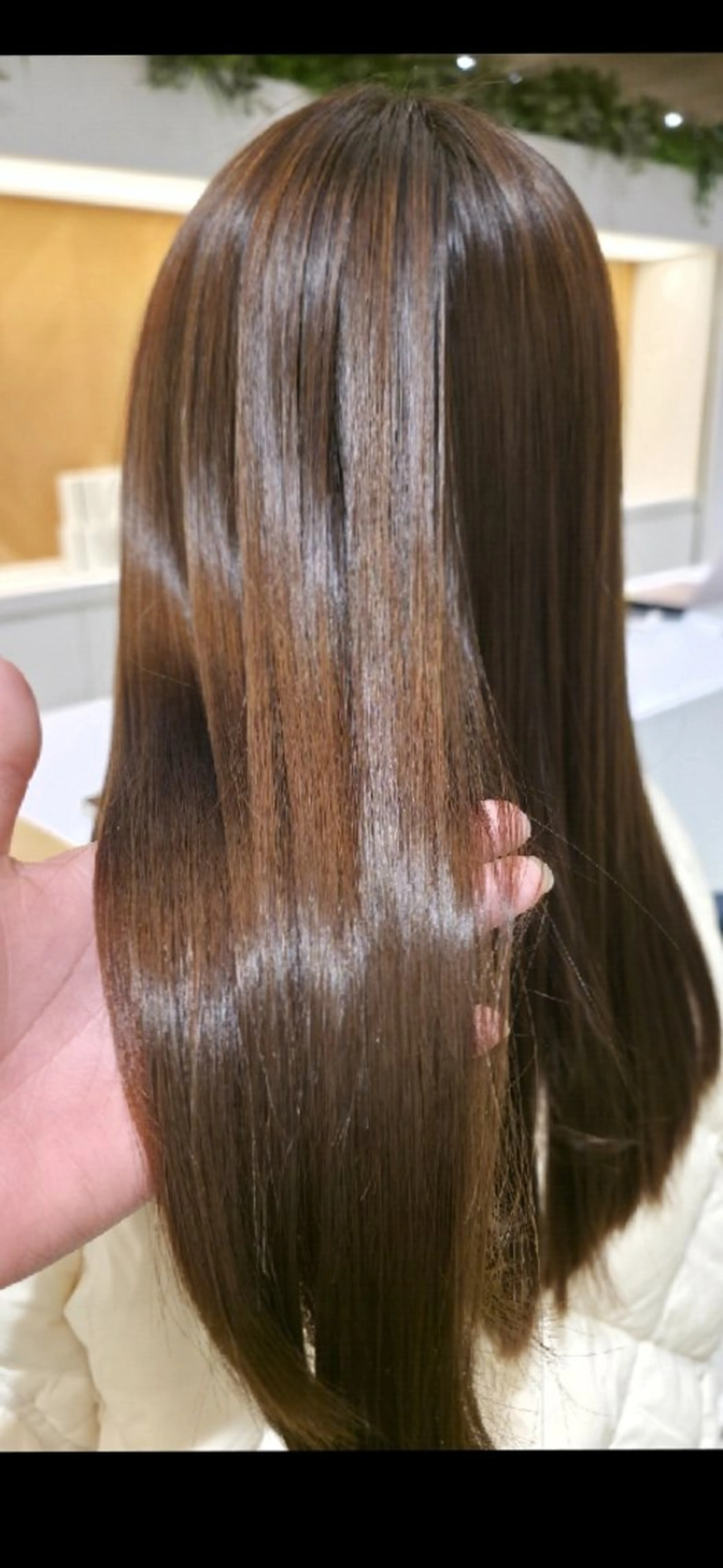 ロング カット トリートメント ✂髪質改善ストレート NO.1 深澤 颯斗のヘアスタイル