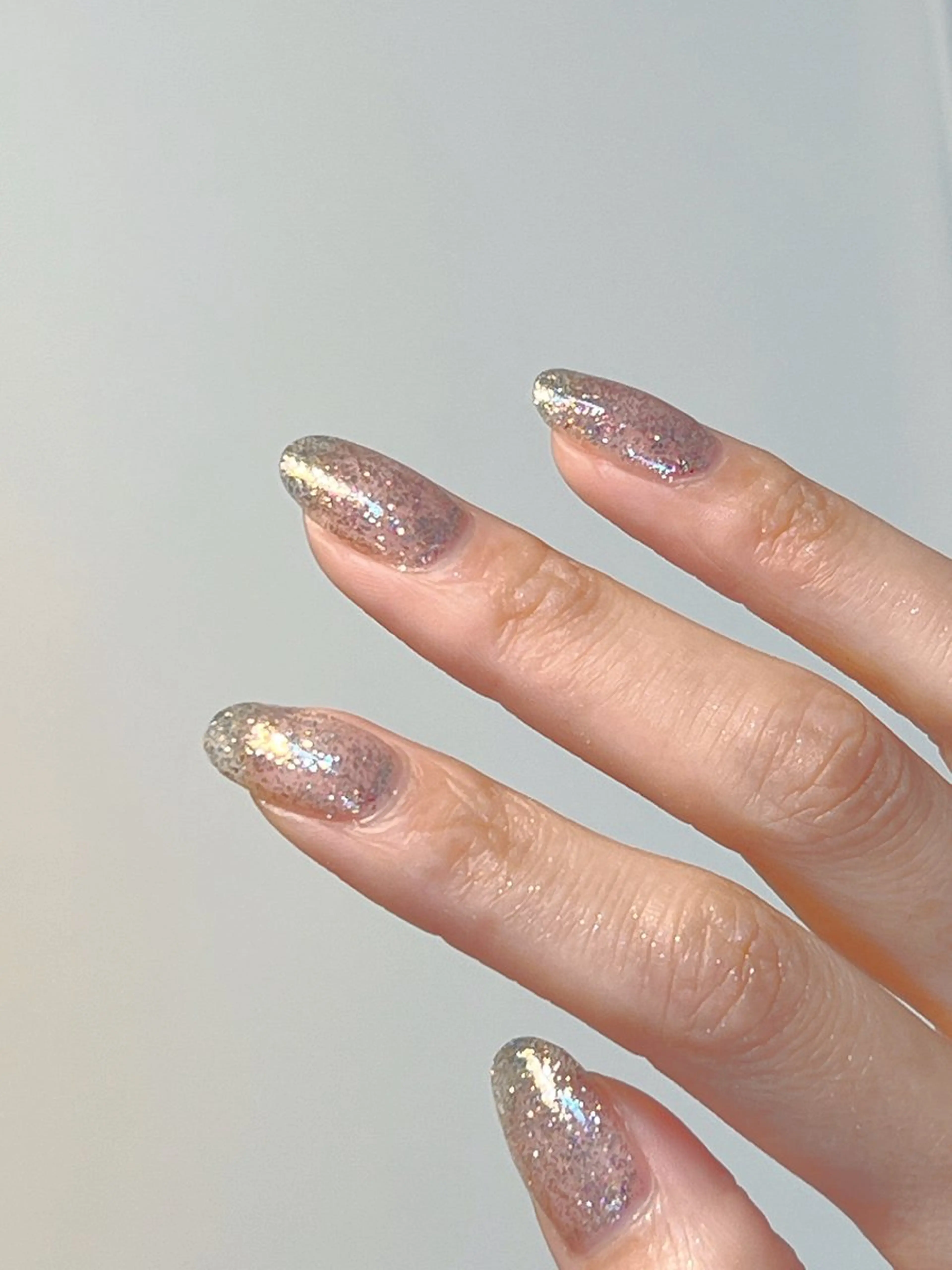 ネイル ラメ(グリッター) ワンカラーネイル lavelatokyoネイルスクール所属・. Kanaのネイルデザイン