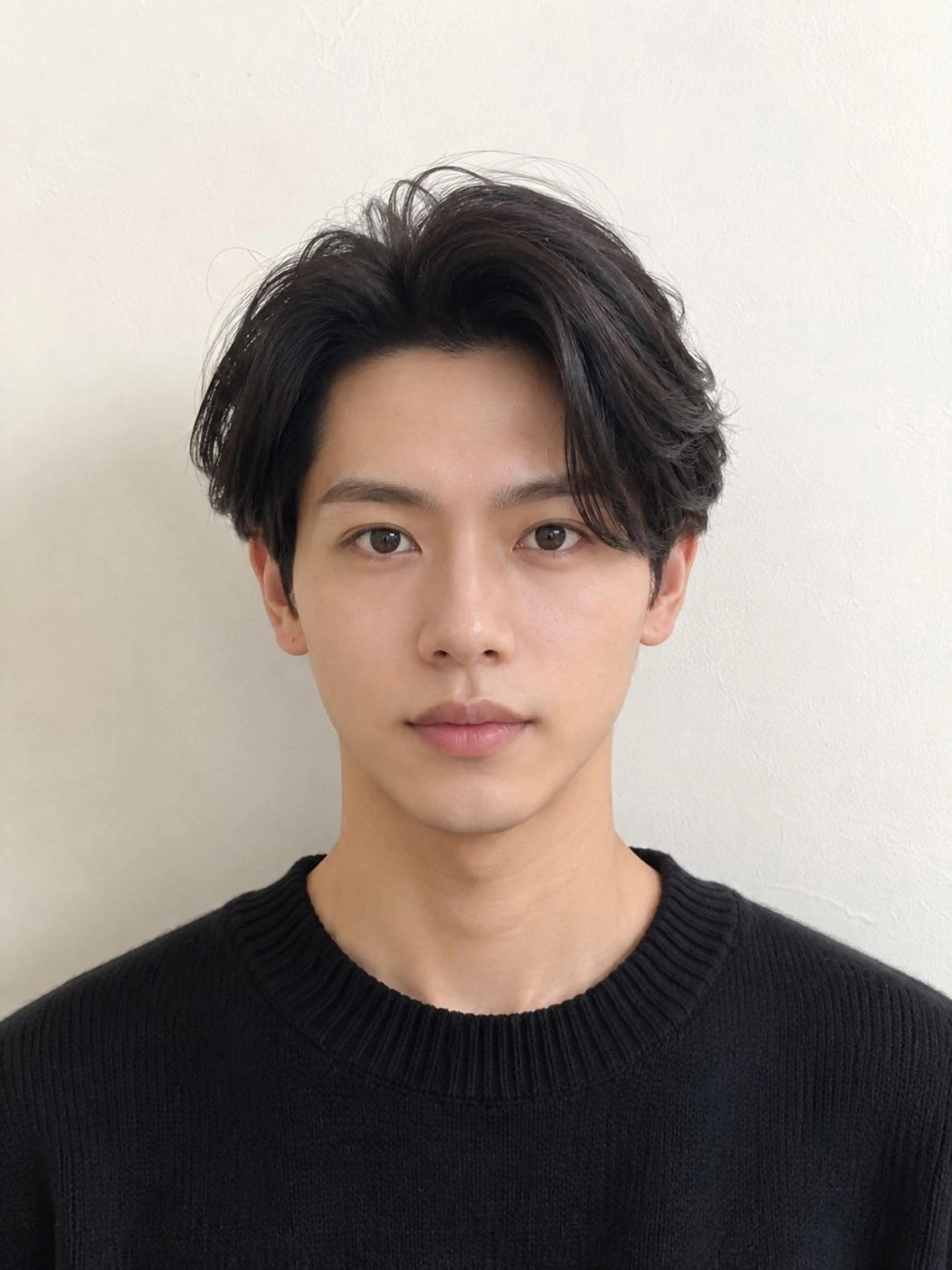 ショート パーマ メンズ メンズパーマ ニュアンスパーマ 艶髪🪄透明感カラー 井戸大喜のヘアスタイル