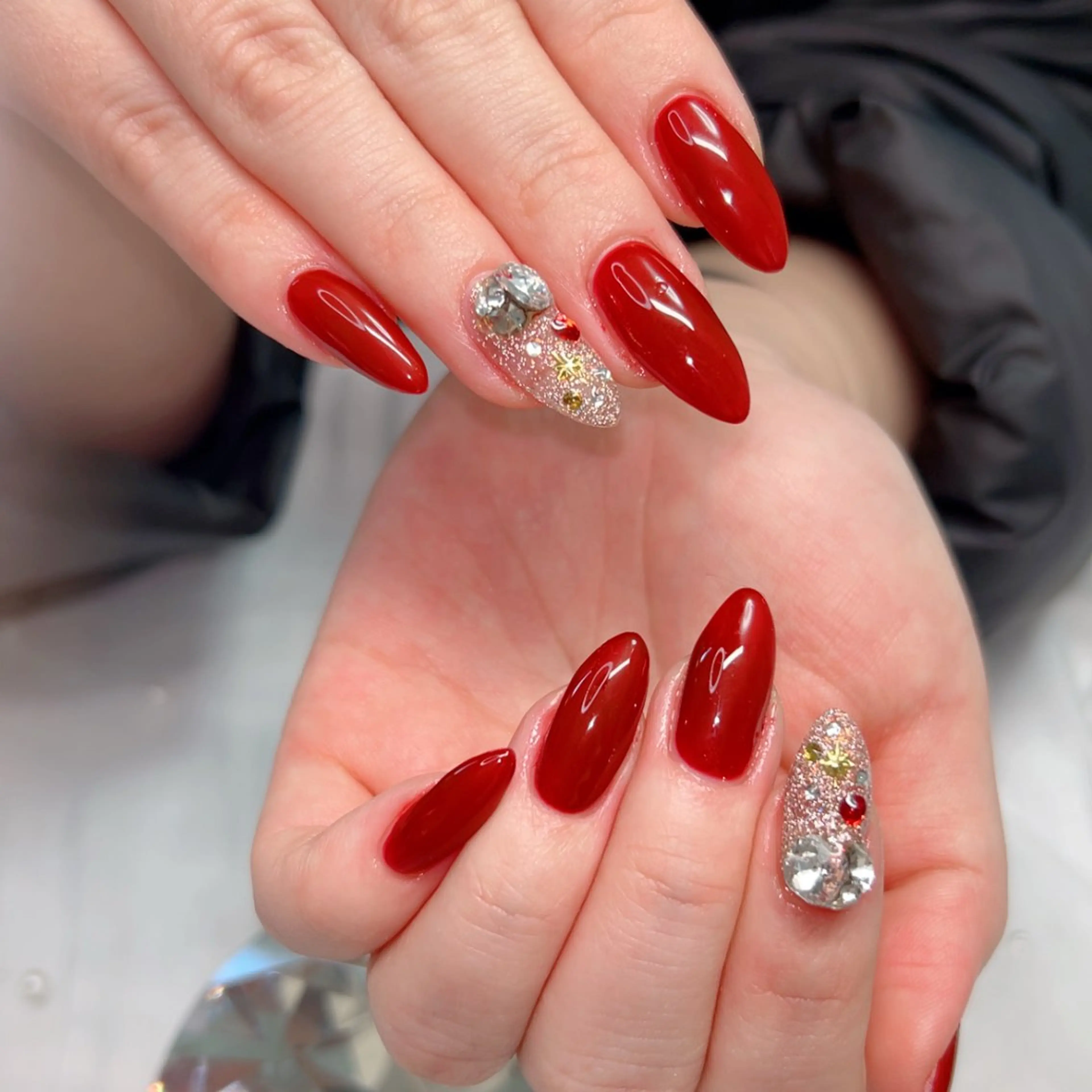 ネイル アートネイル フレンチネイル ジェルネイル グラデーション マグネットネイル ハンドネイル Cute Tips nailのネイルデザイン