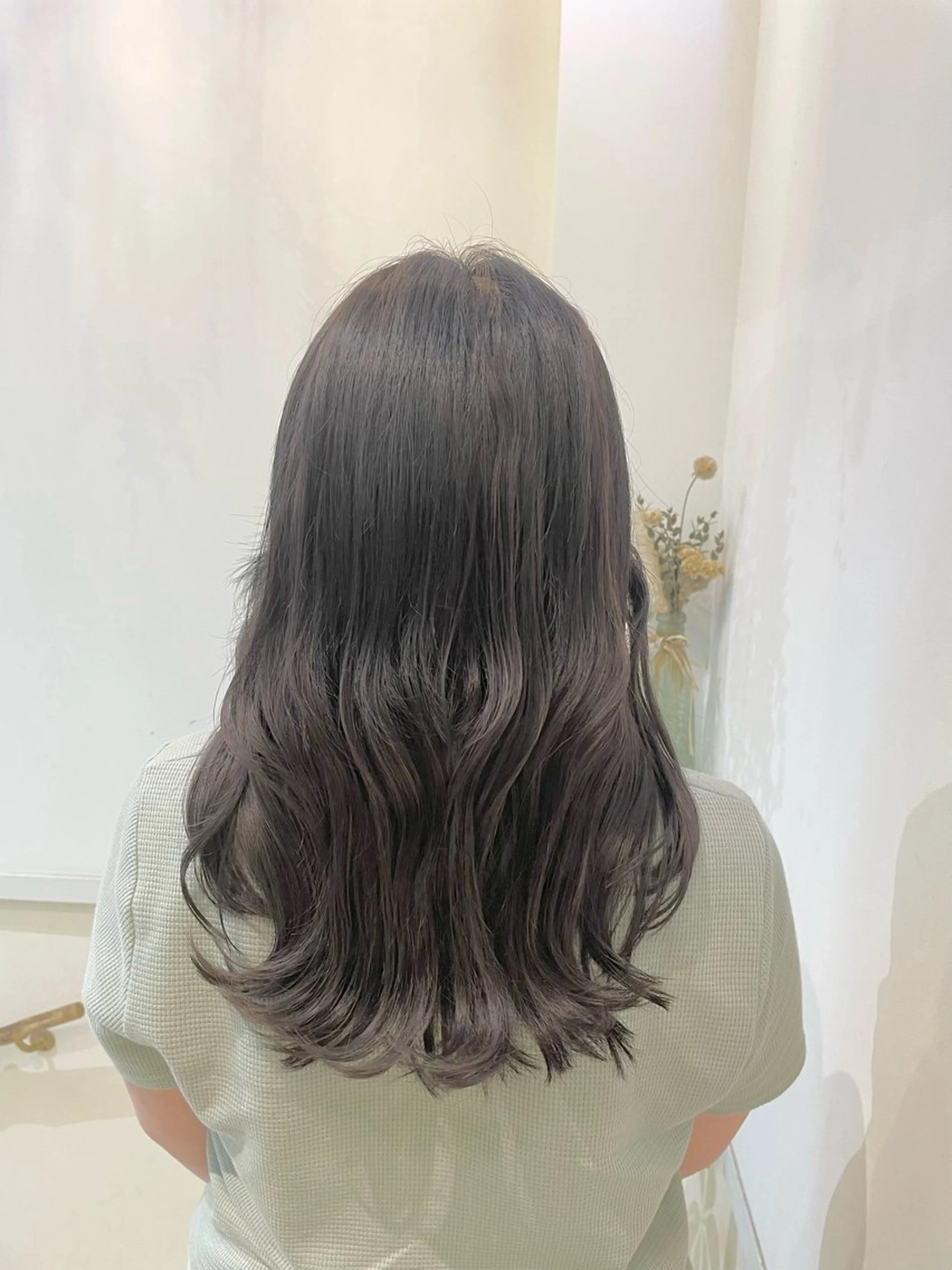 ロング カラー カット ヘアカラー トリートメント エクステ 髪質改善カラー🤍 エクステ✨君島由実子のヘアスタイル