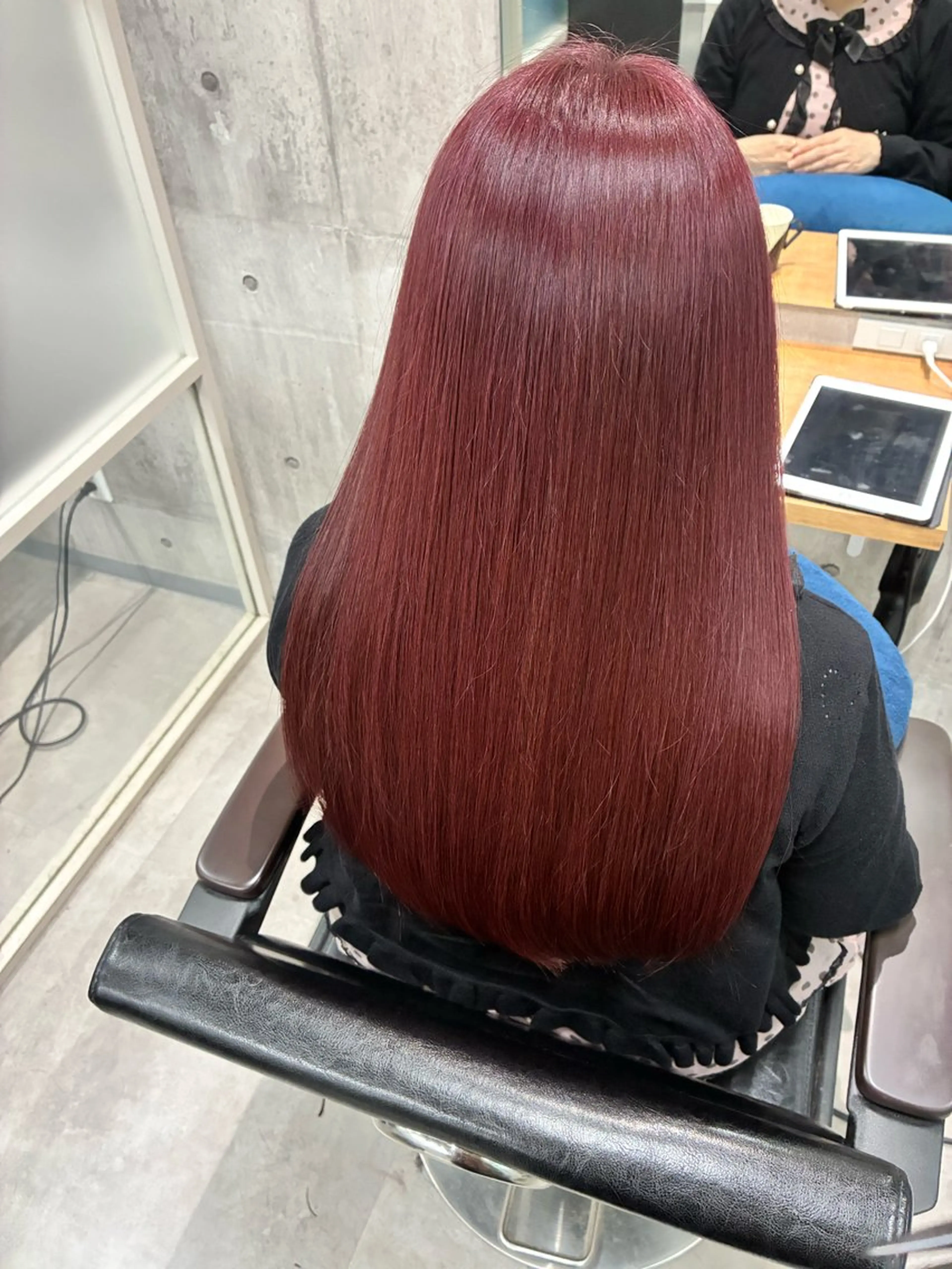 セミロング カラー カット ヘアカラー newi ナカノのヘアスタイル