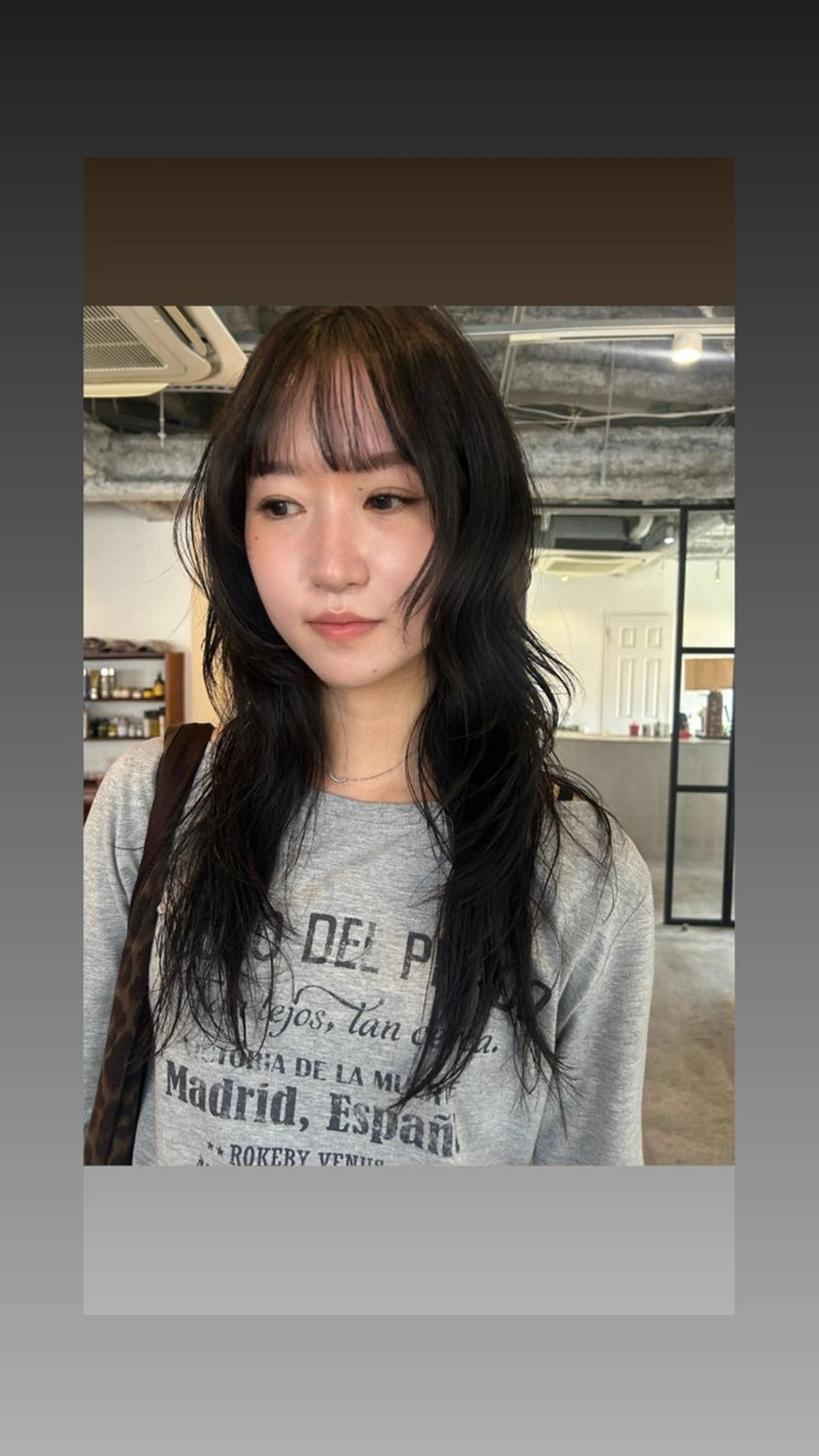 ロング カラー ヘアアレンジ グレージュ ハイレイヤー レイヤーカット カット ヘアカラー トリートメント 🎀suzuna 透明感colorのヘアスタイル