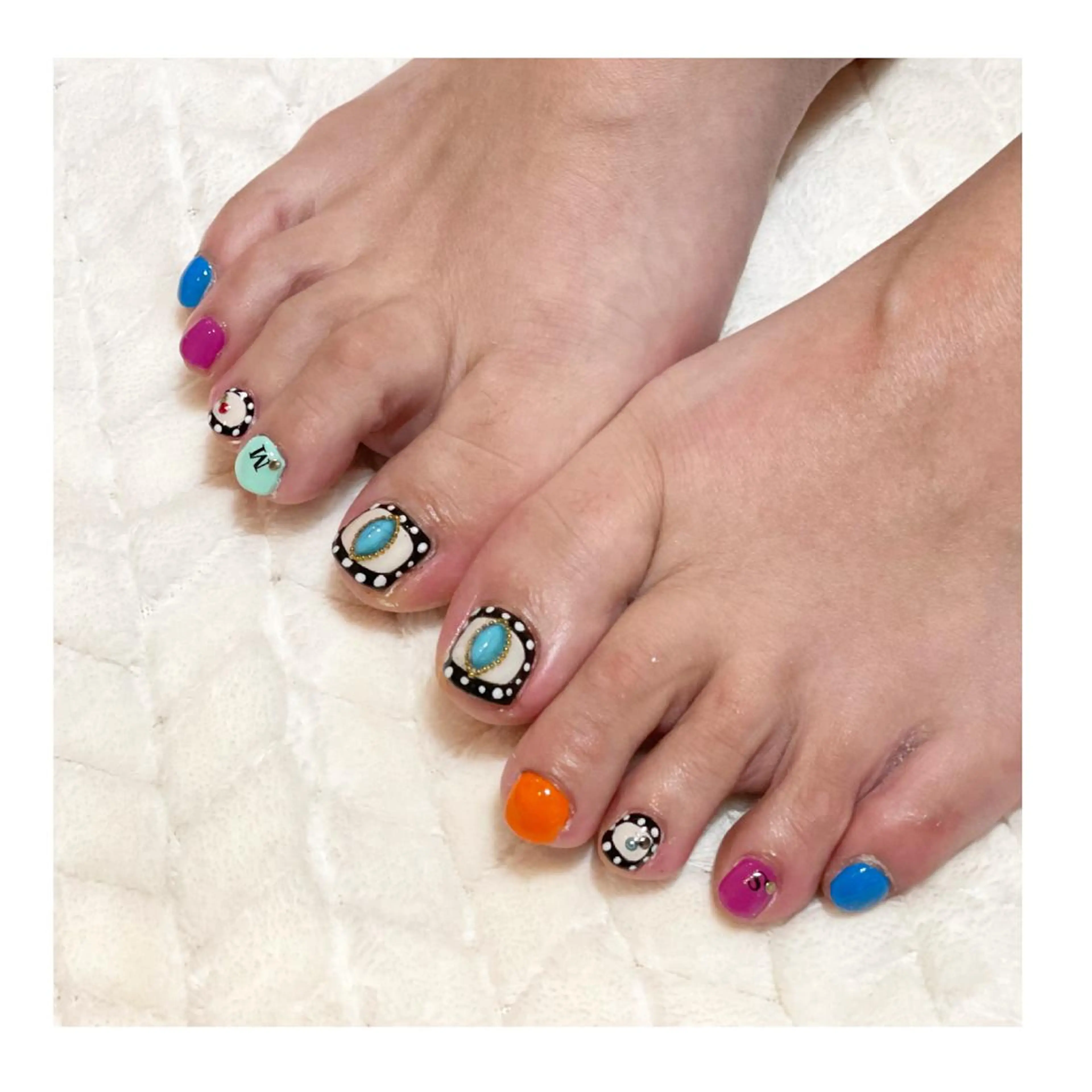 ネイル アートネイル フットネイル ジェルネイル ハンドネイル LaLa Peach 福岡のマツエク・マツパデザイン