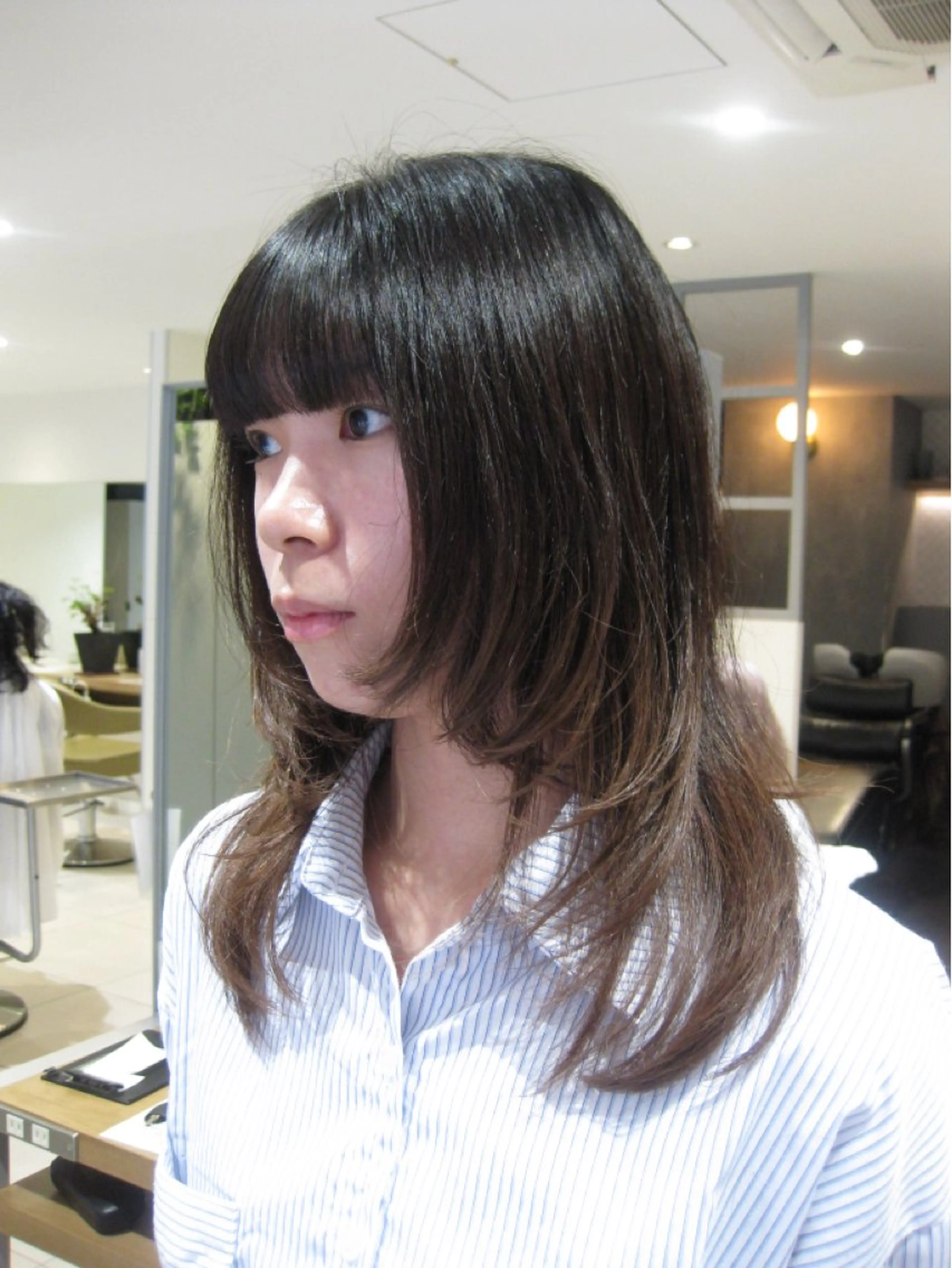 ミディアム カット 🦖ミニボブ/ボブ /MOEKA🦕のヘアスタイル