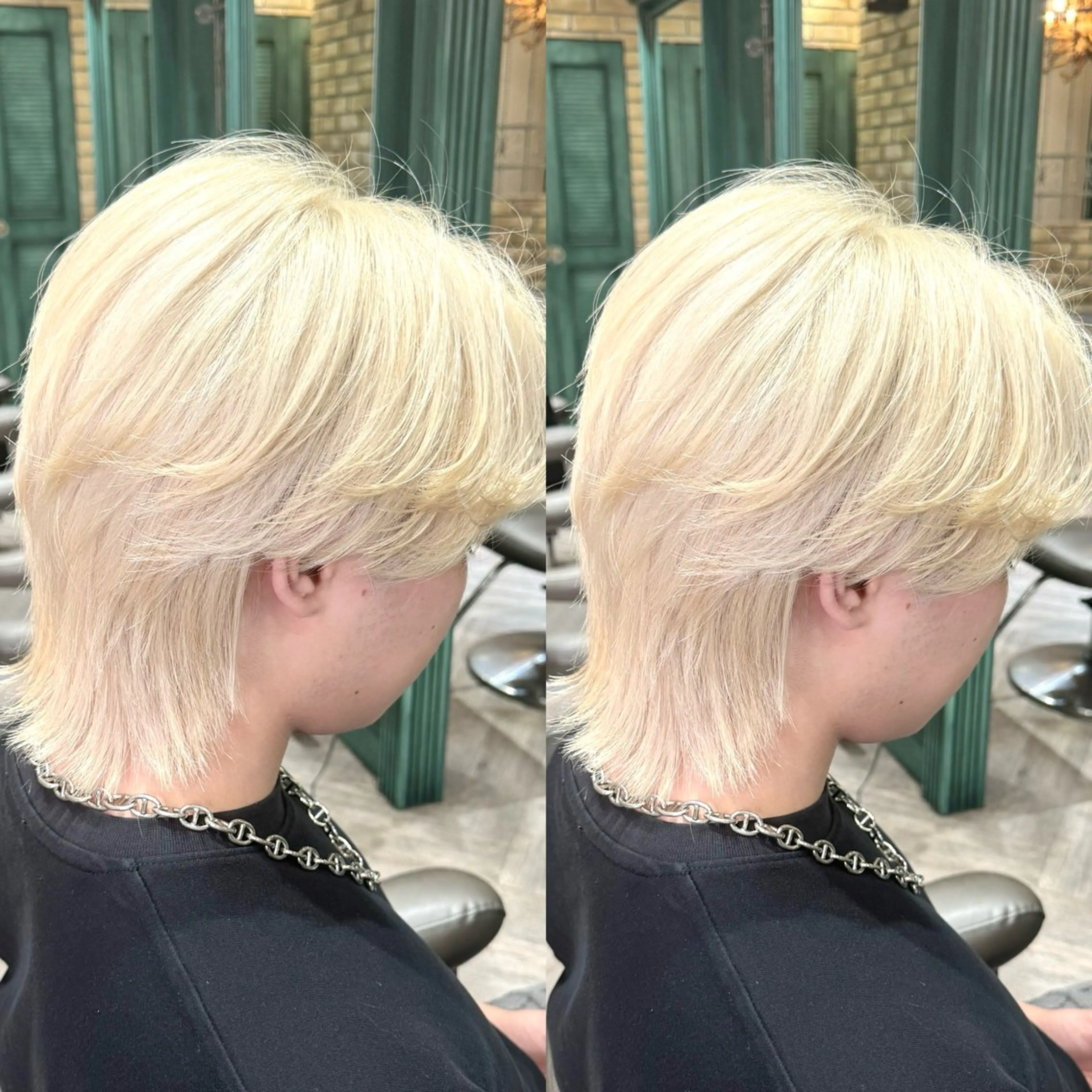 ショート カット ヘアカラー 🌟透明感カラー 🌟松岡勇輝のヘアスタイル