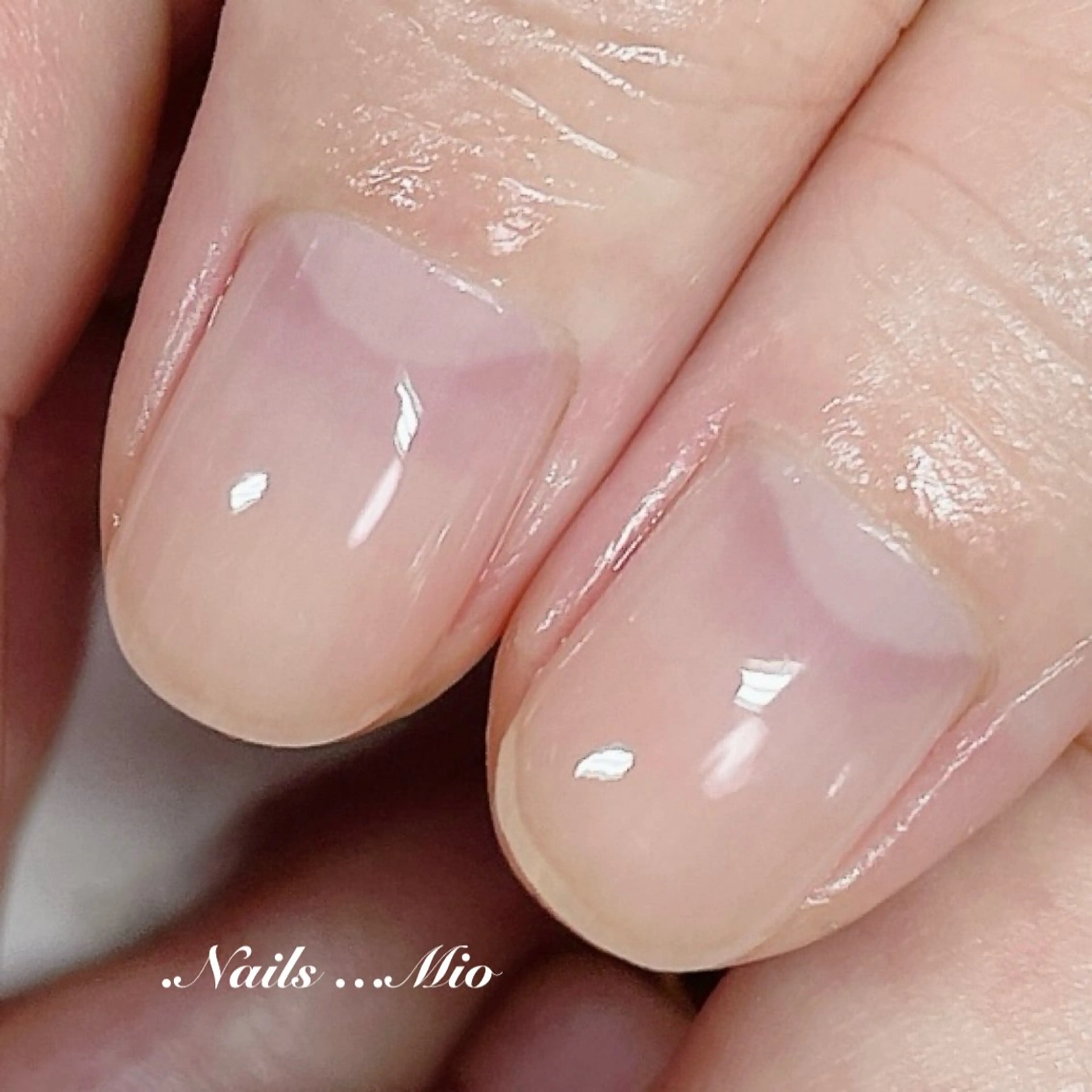 ネイル クリアネイル .Nails Mio 赤羽西ネイルサロンのネイルデザイン