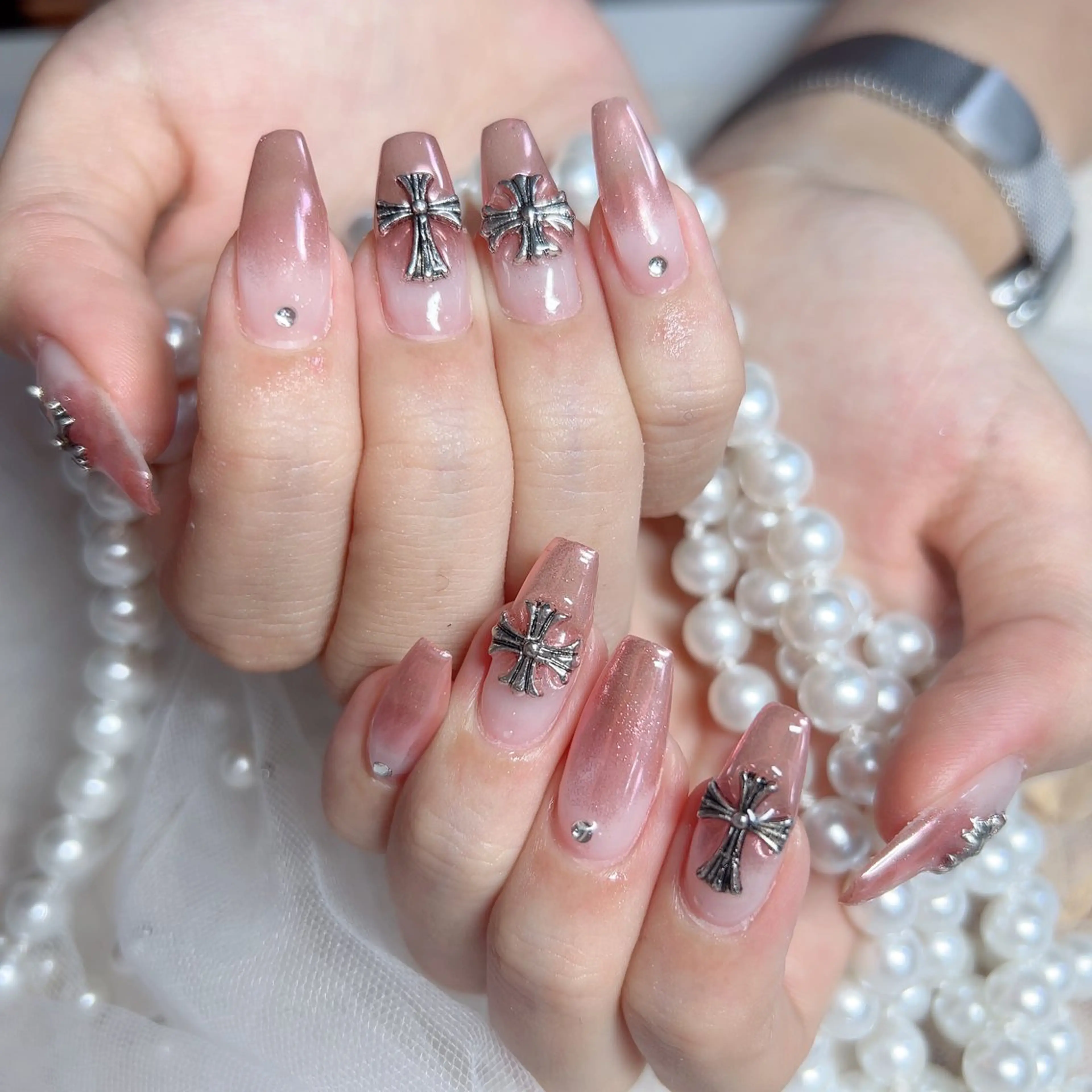 ネイル M🌷nail 長さだし専門店のネイルデザイン