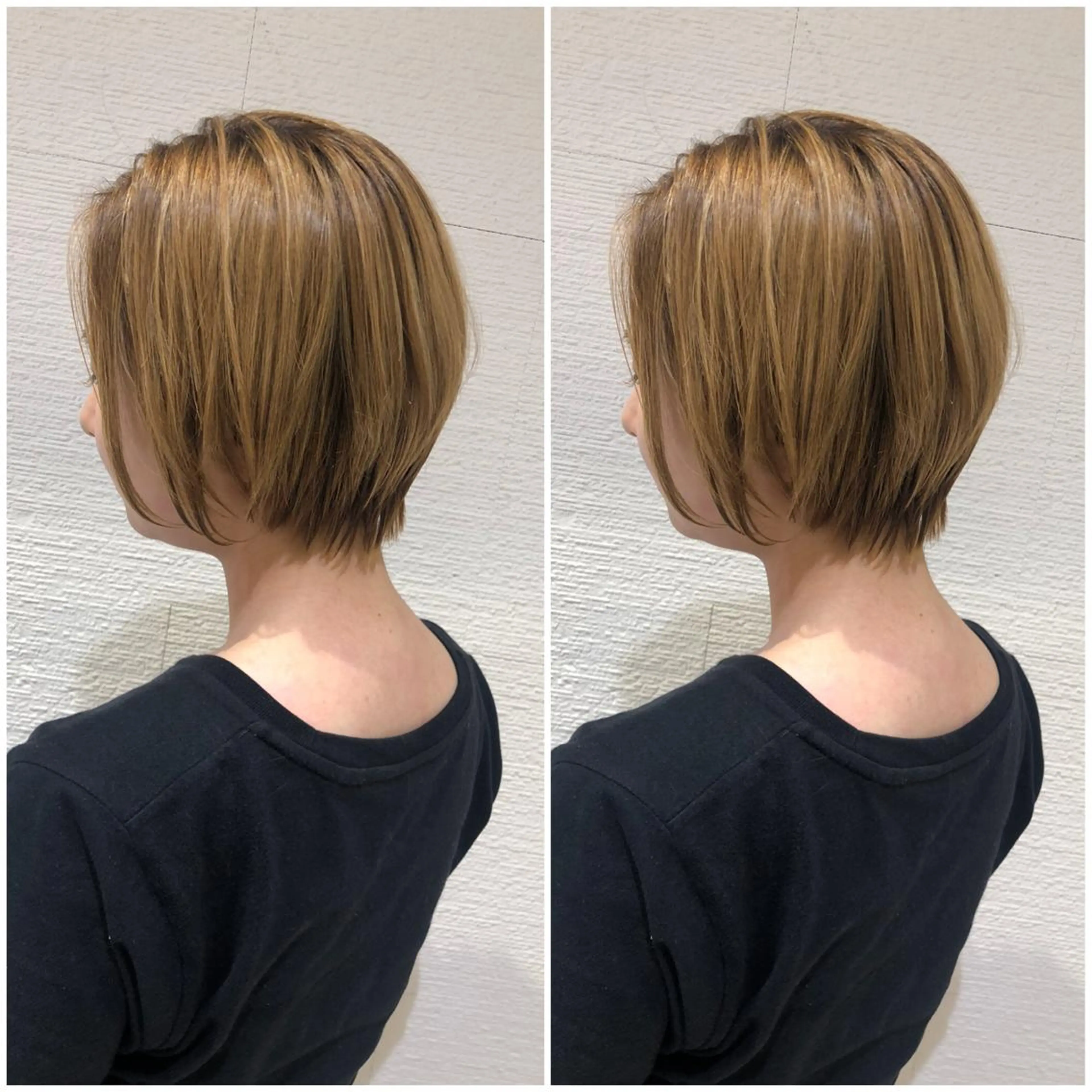 ショート カラー 三鷹で1番ショート ボブをカットする新谷のヘアスタイル