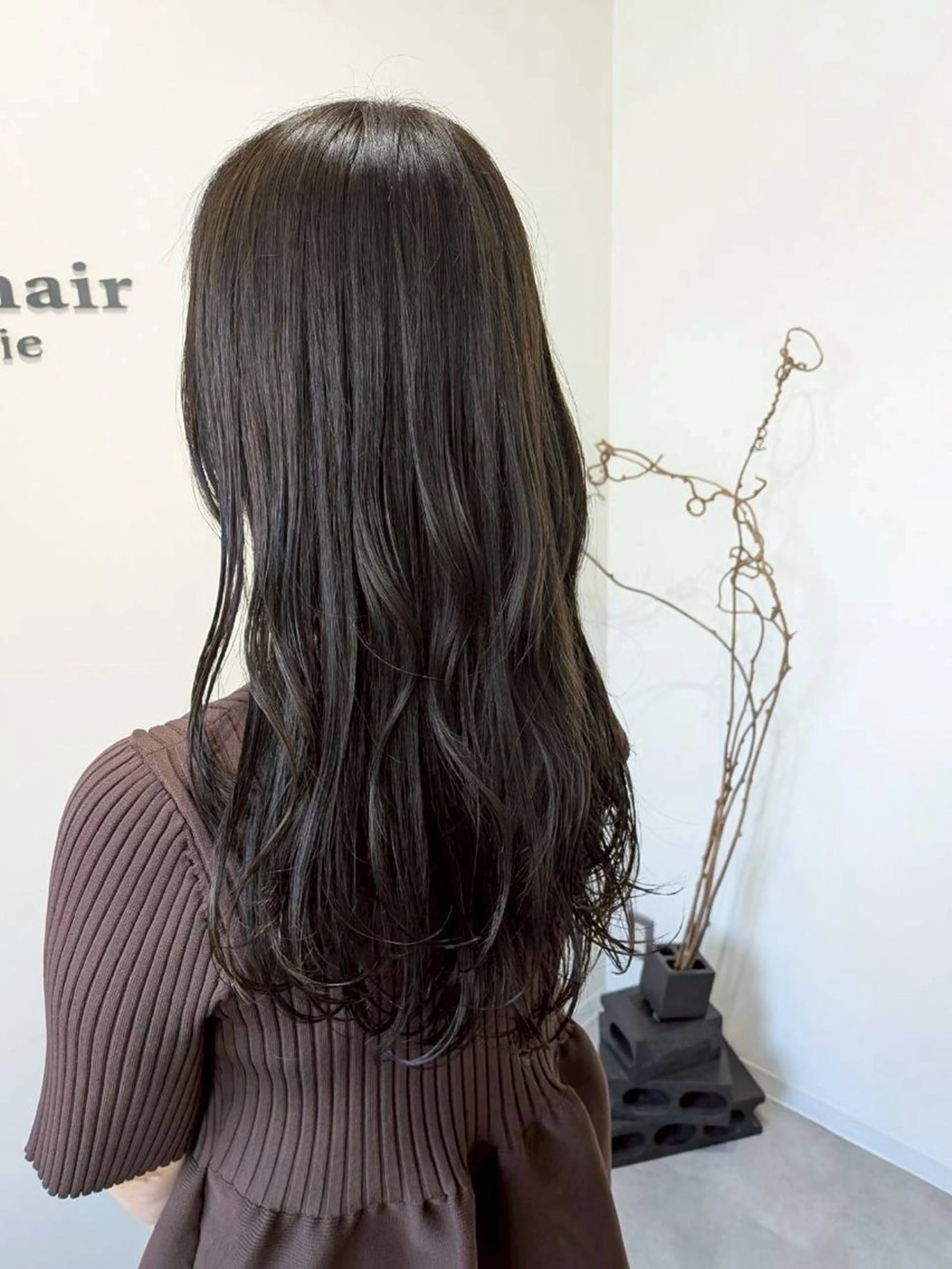 ロング ヘアカラー akira bisou hairのマツエク・マツパデザイン