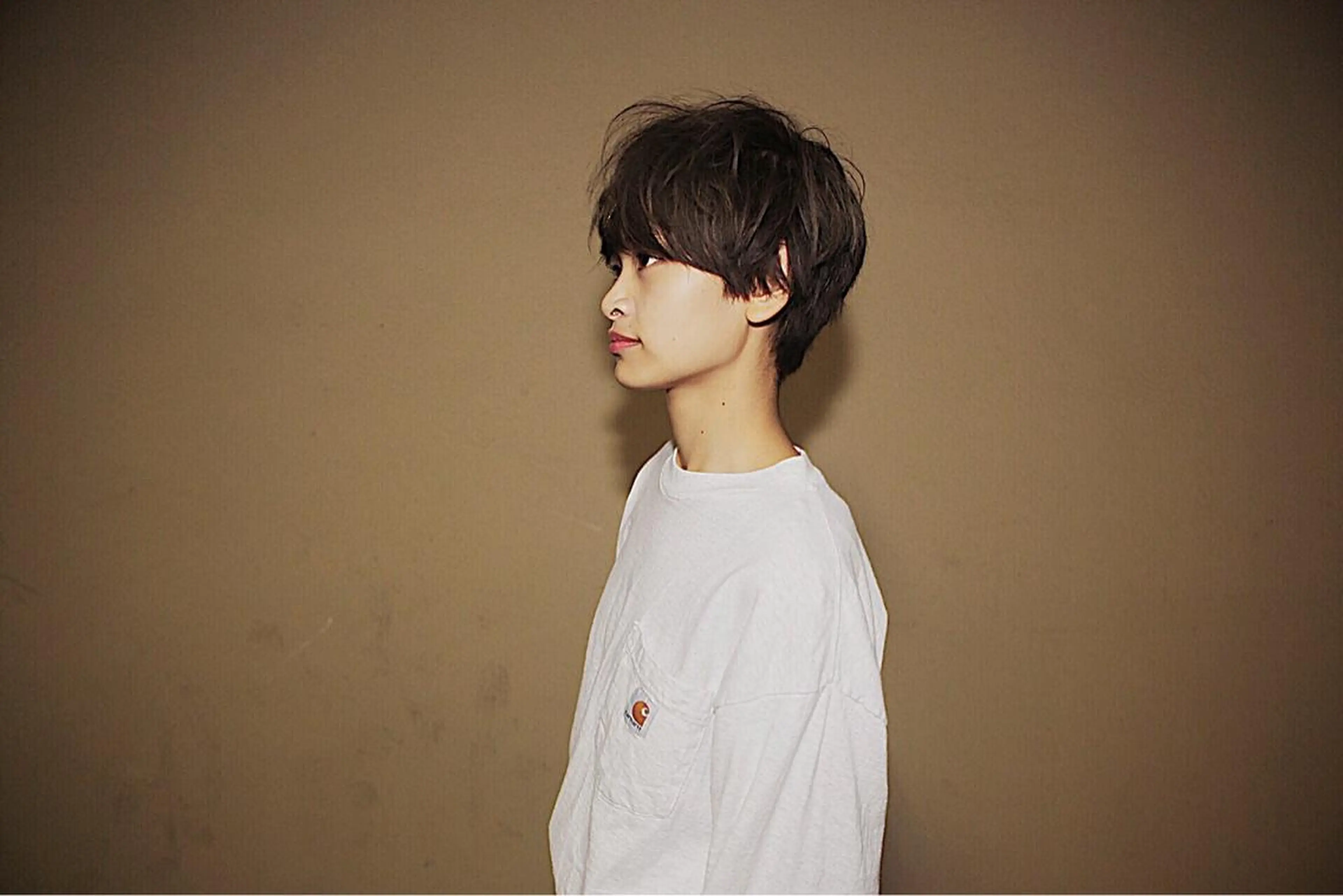 ショート カラー マッシュヘア 似合わせカット ハイトーン/レイヤー /ウルフ⭐️永田⭐️のヘアスタイル