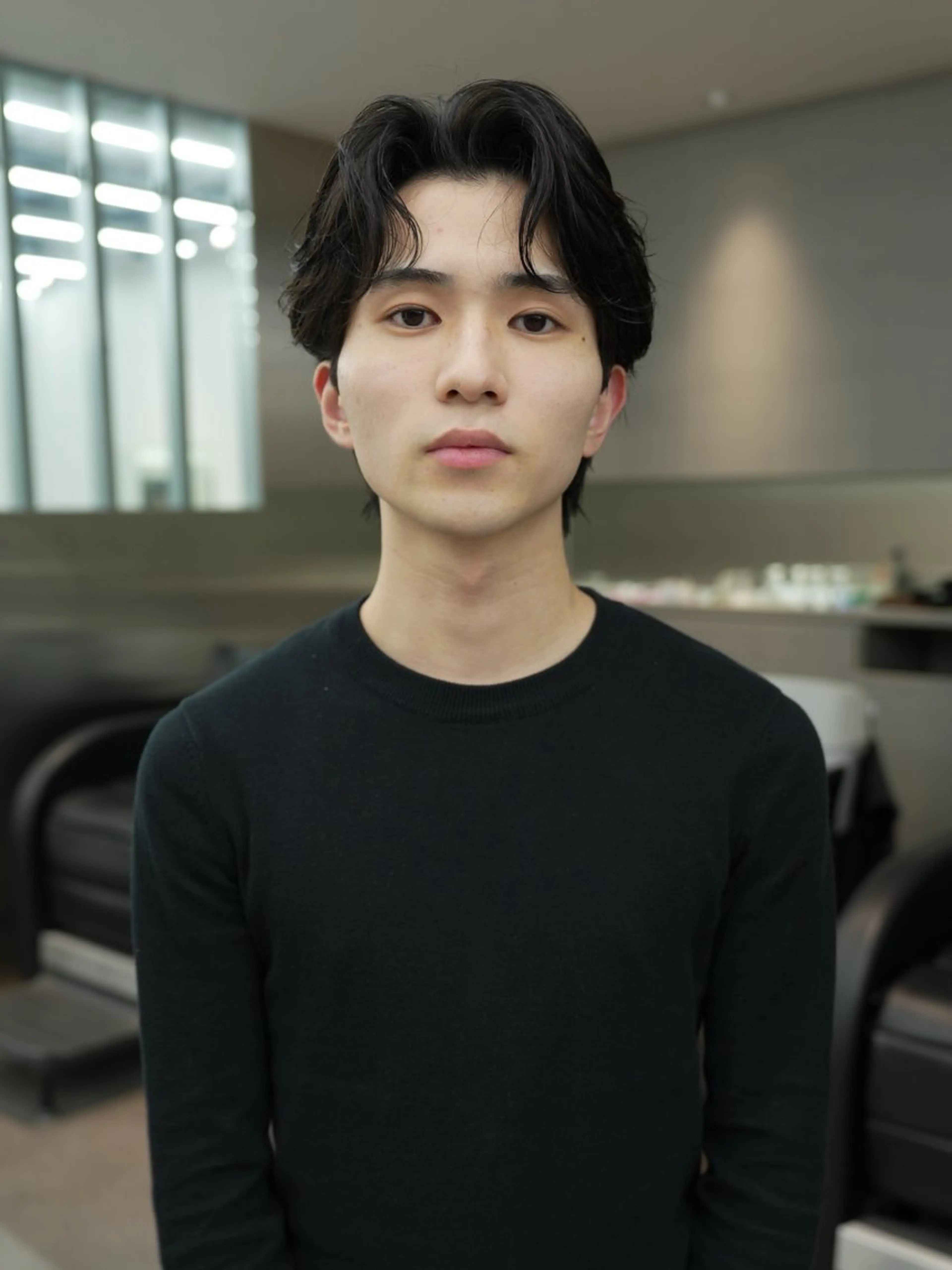ショート パーマ カット パーマ 永野 凌多のヘアスタイル