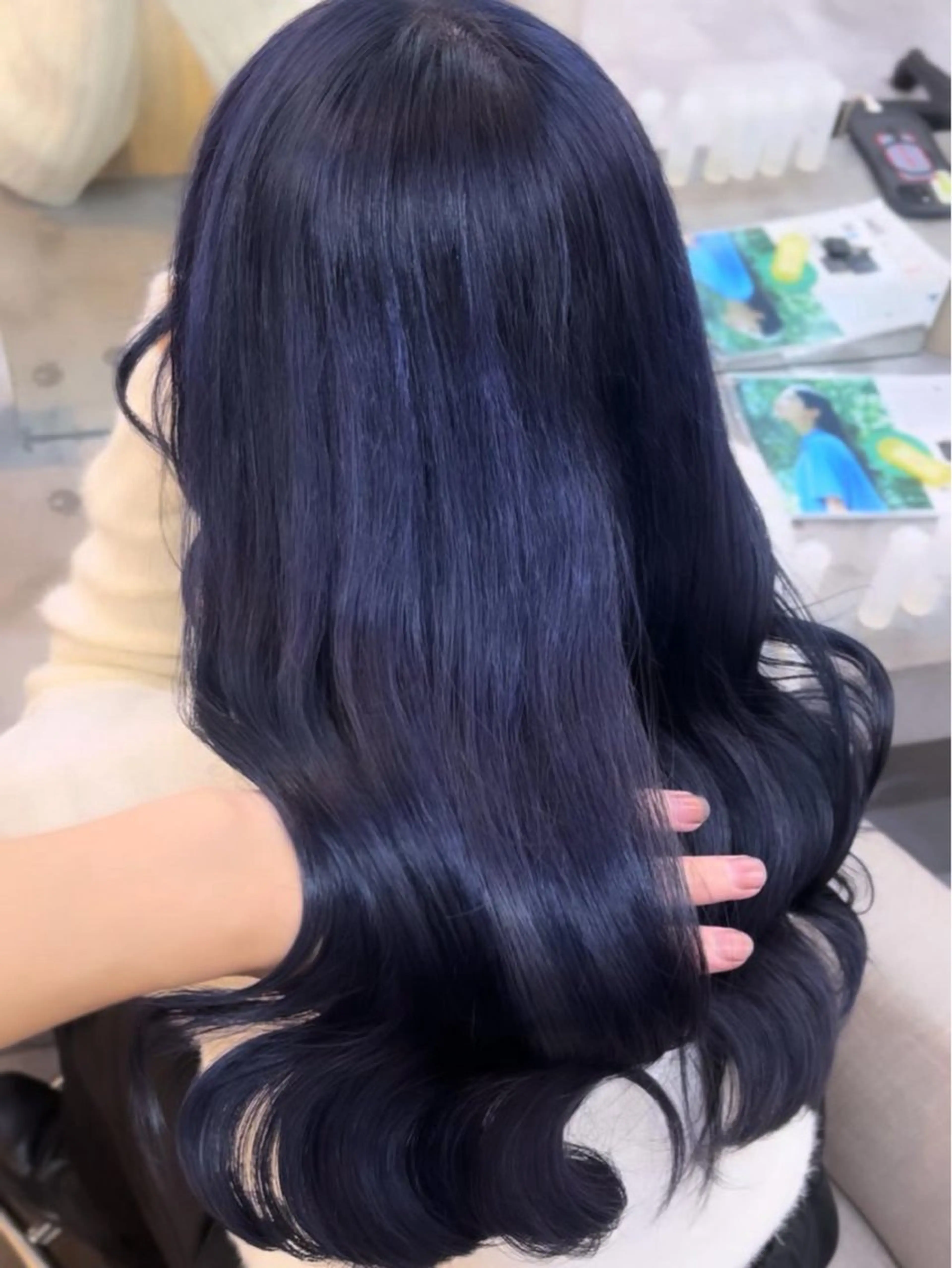 セミロング カラー 🫧Maho【浦和】 艶カラー/ヘアメ🫧のヘアスタイル