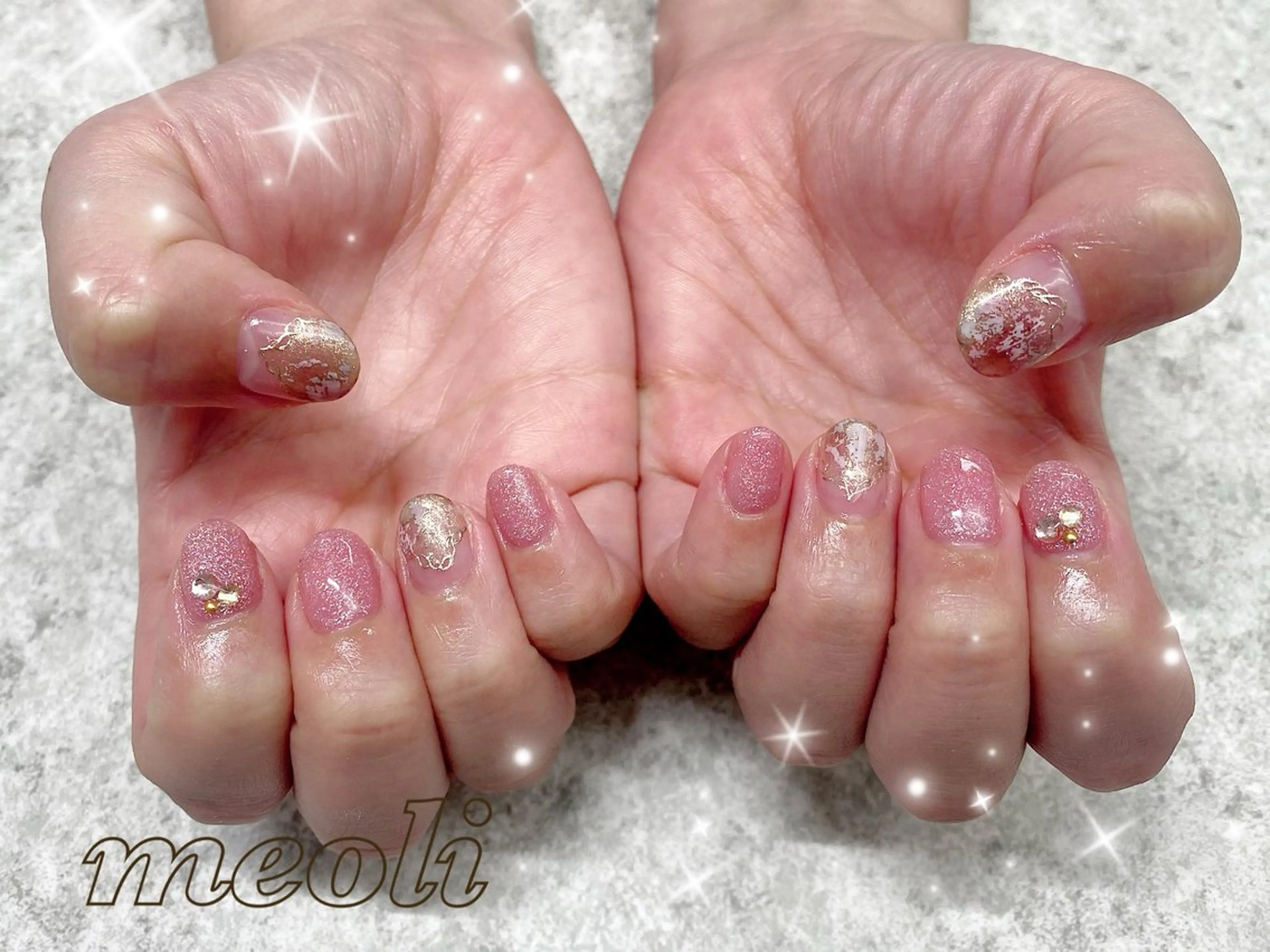 ネイル ハンドネイル nail salon meoli メグのネイルデザイン